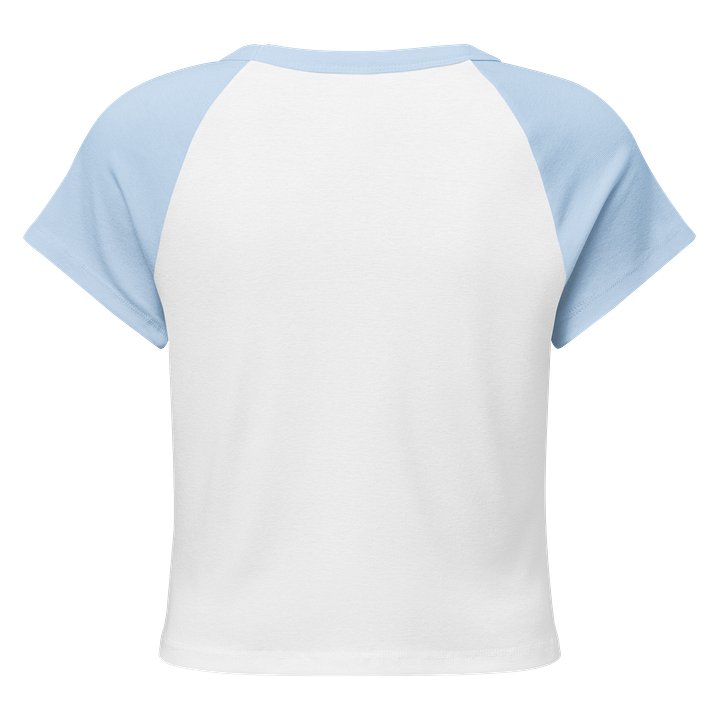 “kiww” embroidered design raglan baby tee product image (2)