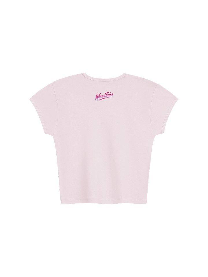 Retro Stripe Circle Baby Tee product image (2)