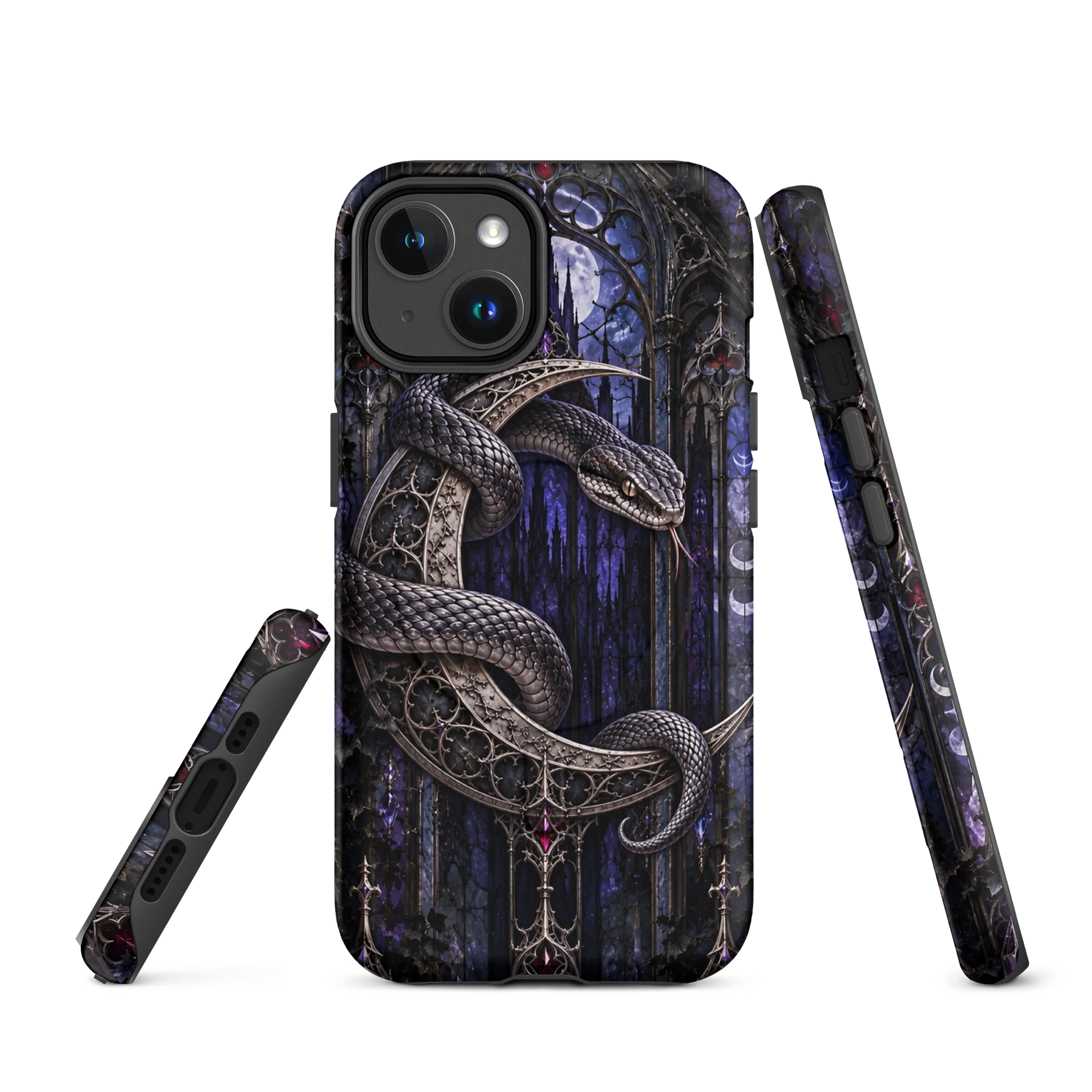 Gothic Serpent MagSafe® iPhone Tough Case product image (1)
