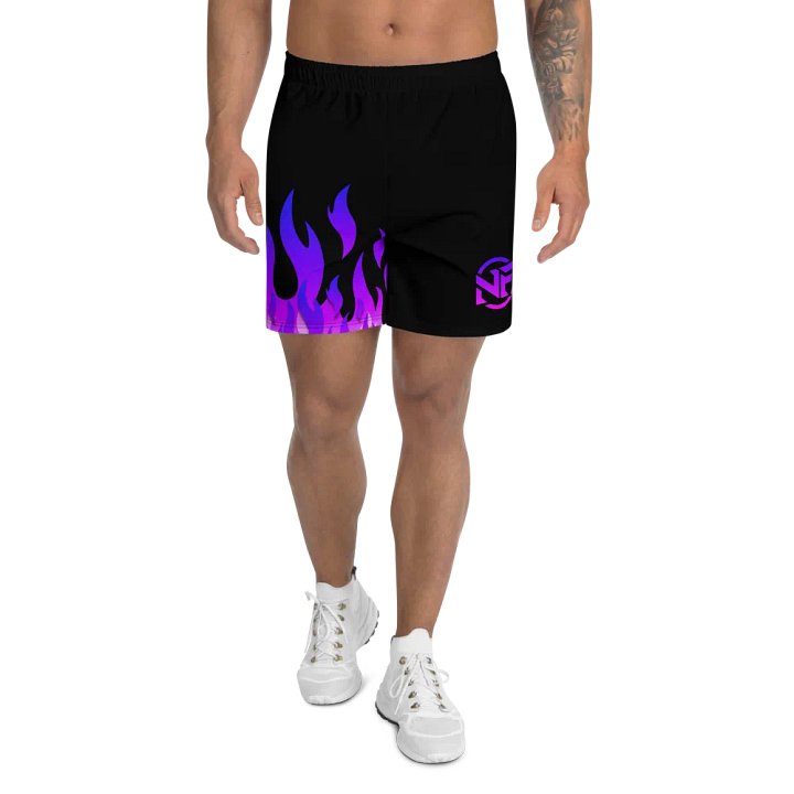 Purple Flame NF Shorts product image (1)