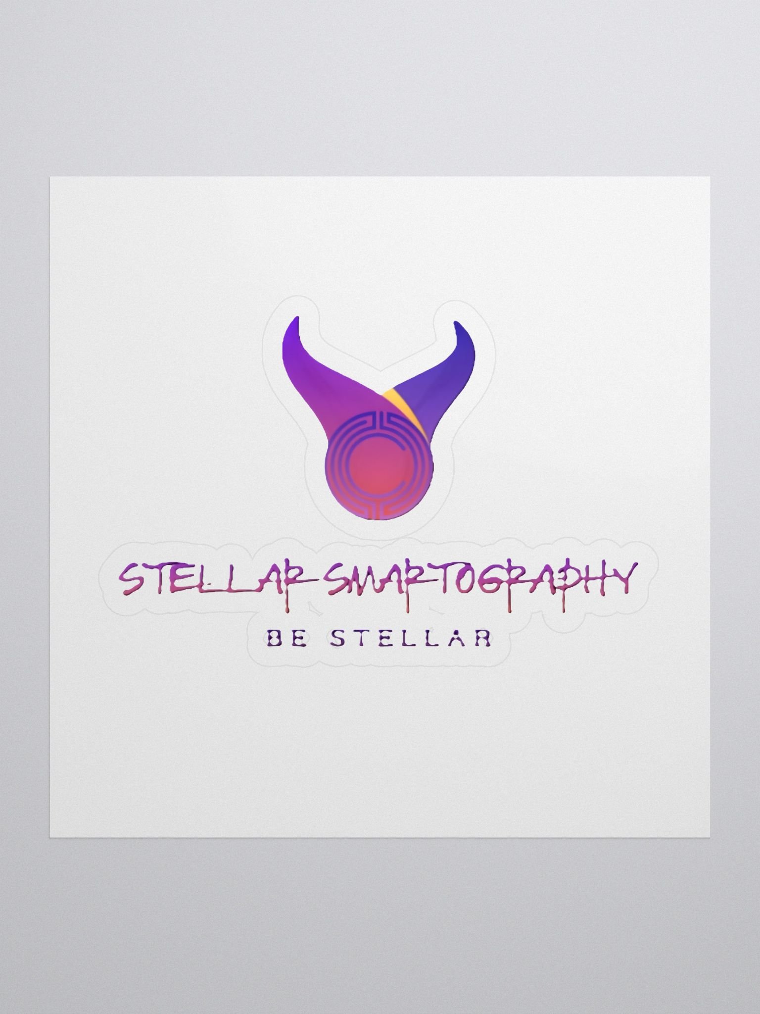 Stellar Smartography Sticker product image (1)