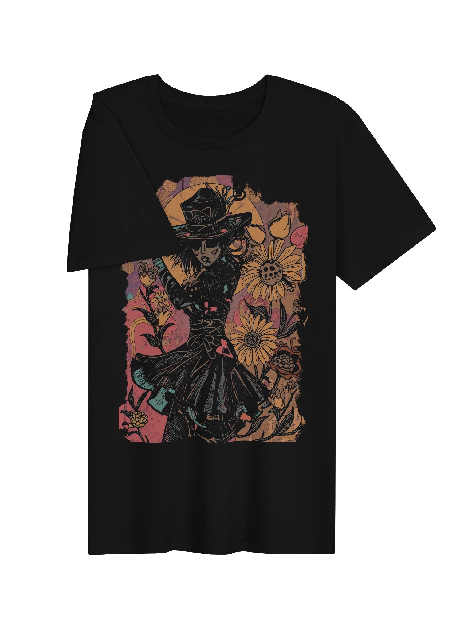 Mystical Floral Poster Supersoft Tee product image (6)