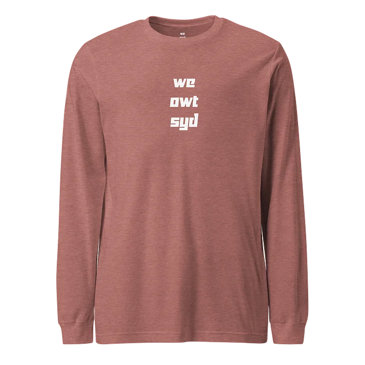 WeOwtsyd Premium Long Sleeve T-Shirt - Pink product image (1)