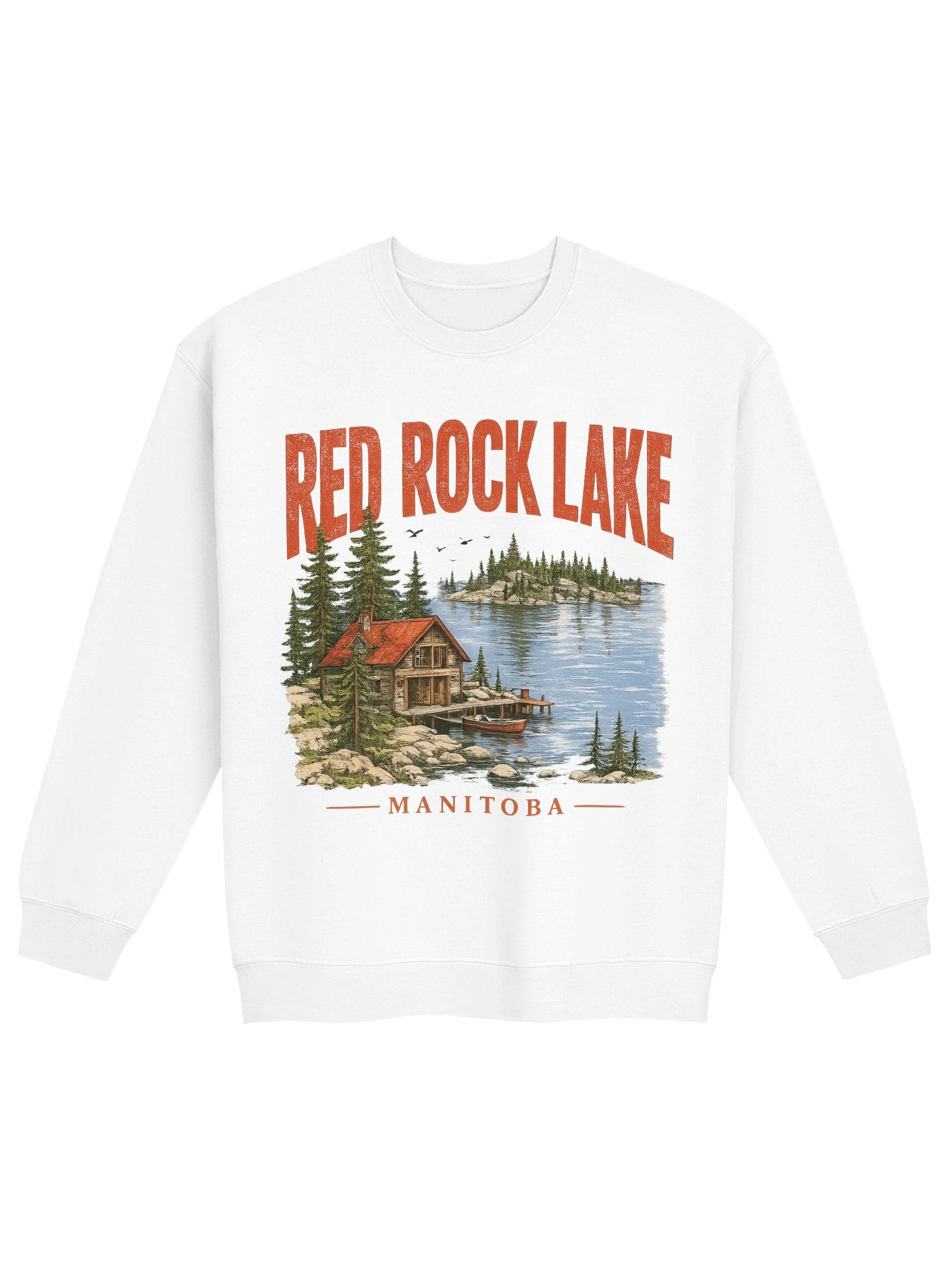 Red Rock Lake Manitoba Crewneck product image (2)