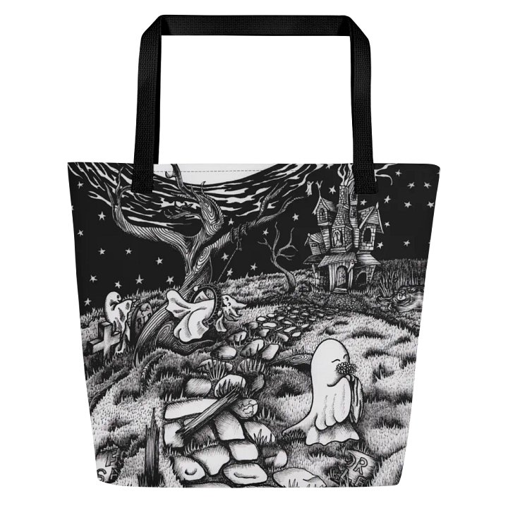 Haunted Estate All-Over Tote Bag product image (1)