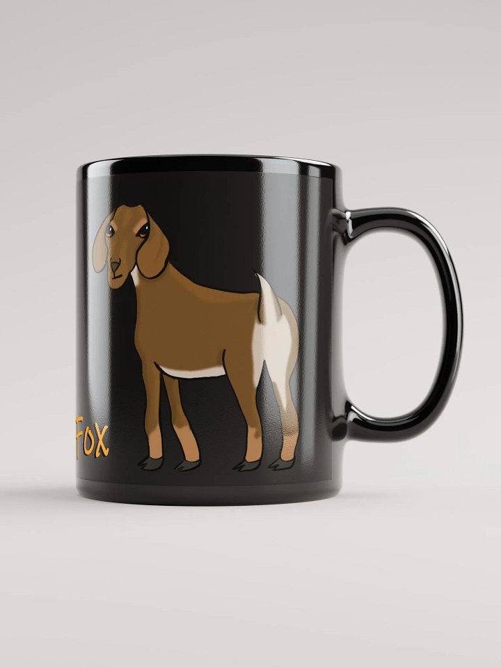 Goat Butt Black Glossy Mug product image (1)