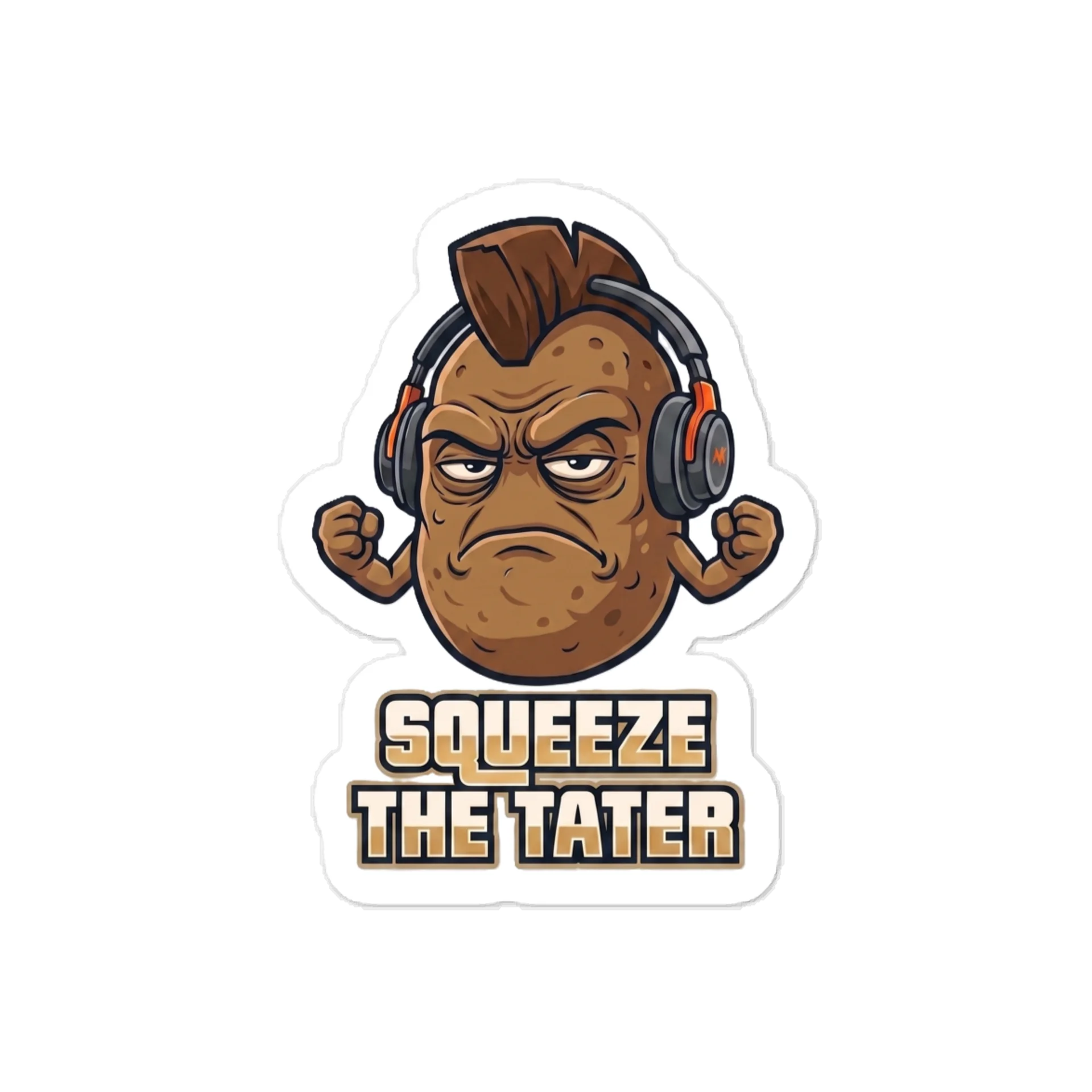 Squeeze The Tater Sticker product image (1)