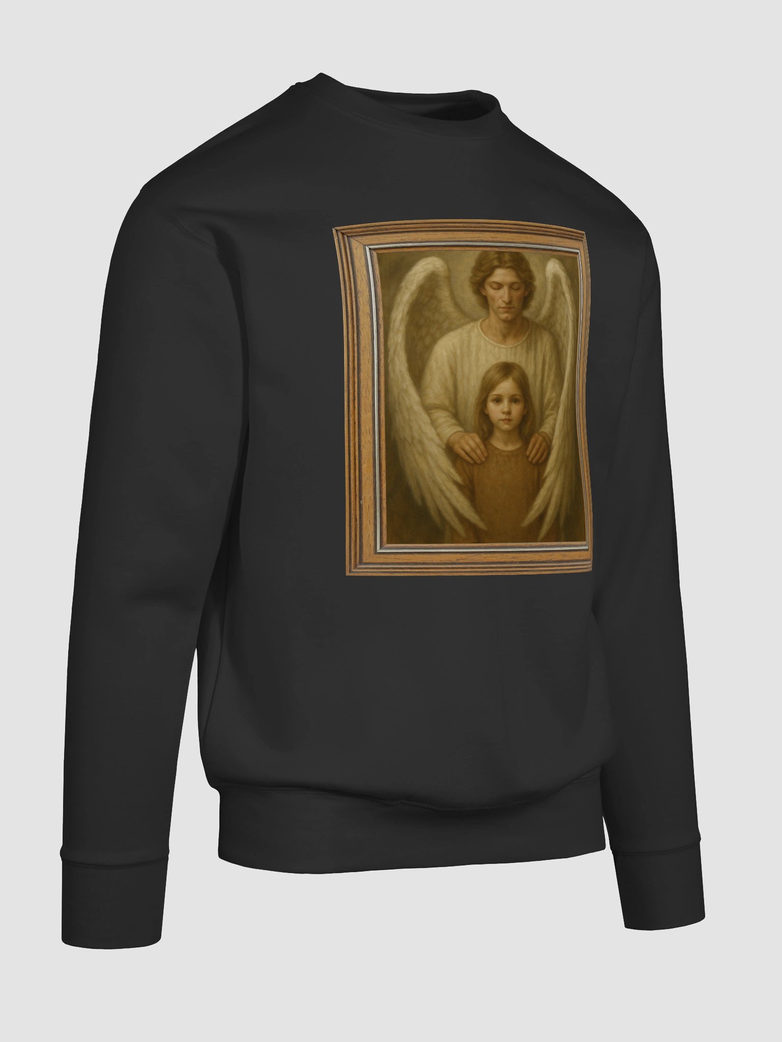 Angels Watch Over Them (Female) Cotton Heritage Premium Sweatshirt product image (24)
