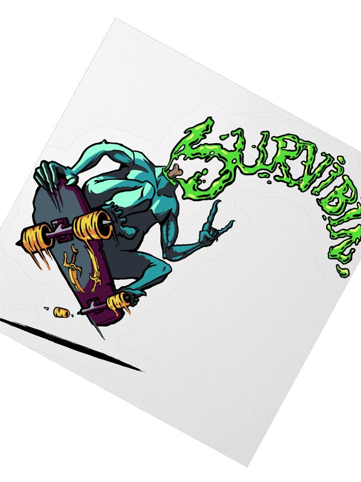 Survibin' Sticker product image (2)