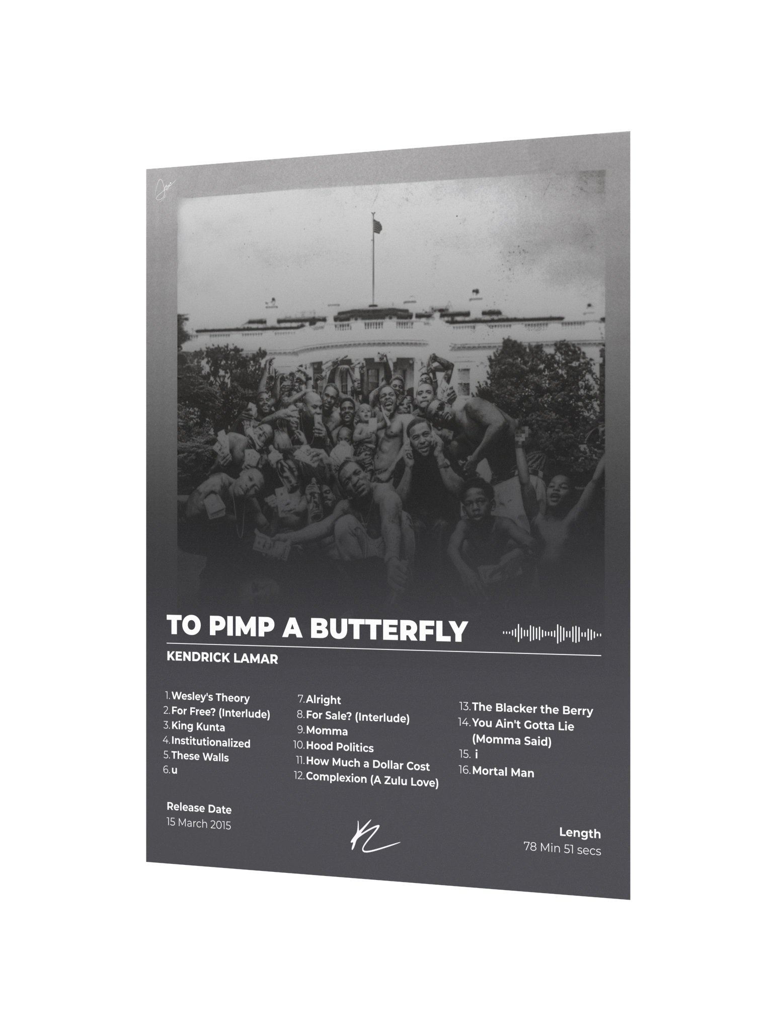 Kendrick Lamar To Pimp a Butterfly Poster product image (3)