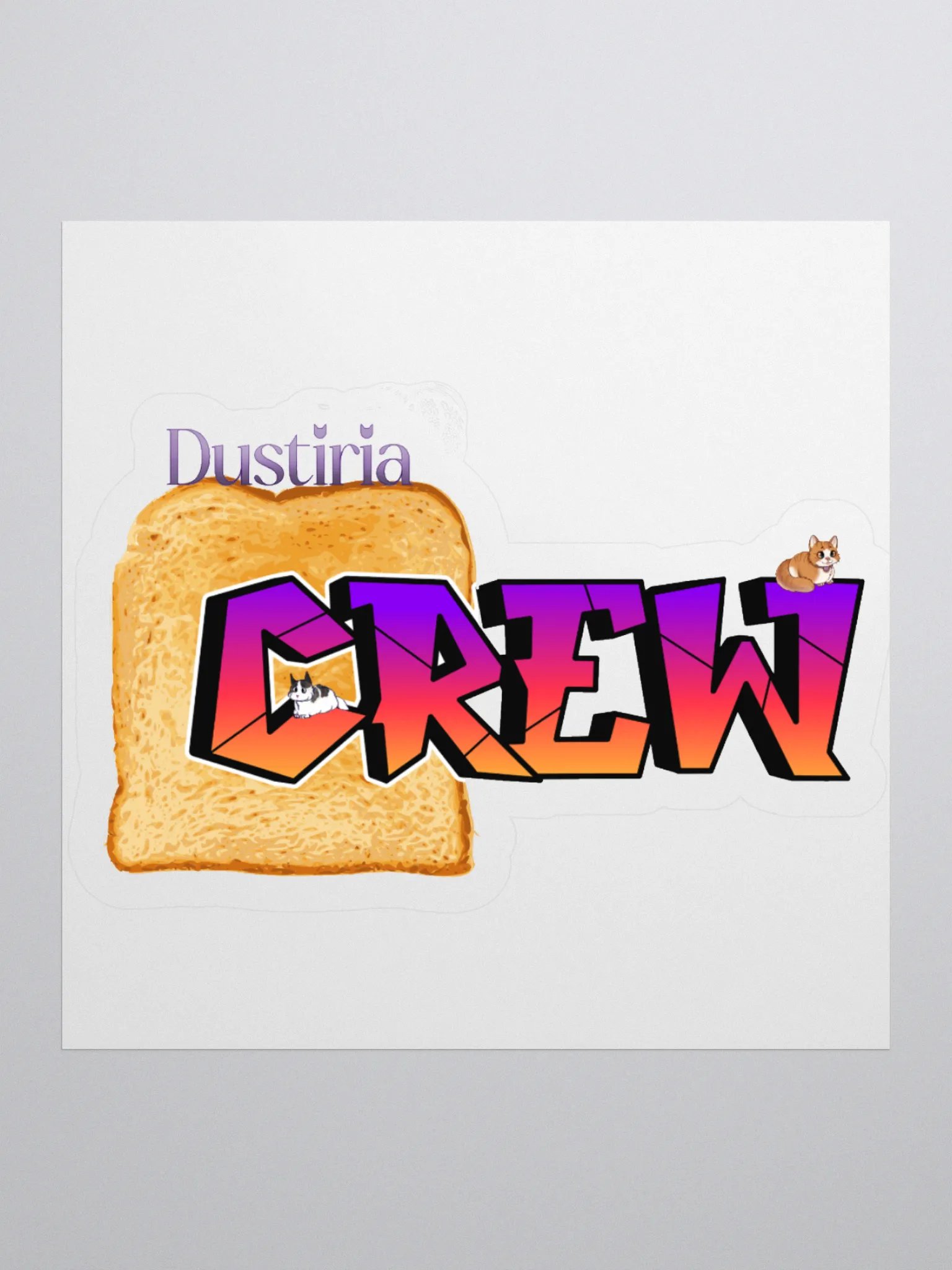 Toast Crew Sticker product image (1)