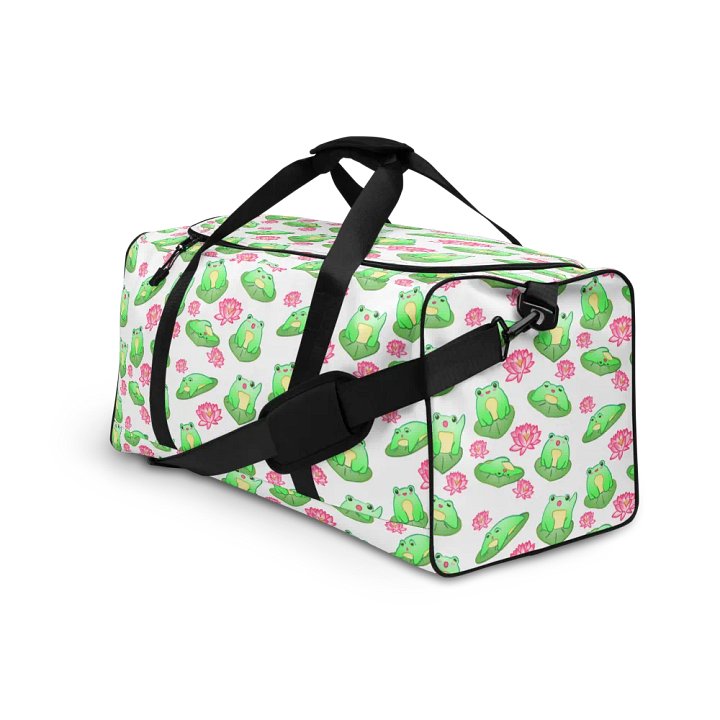Kawaii Froggie Duffle Bag product image (1)