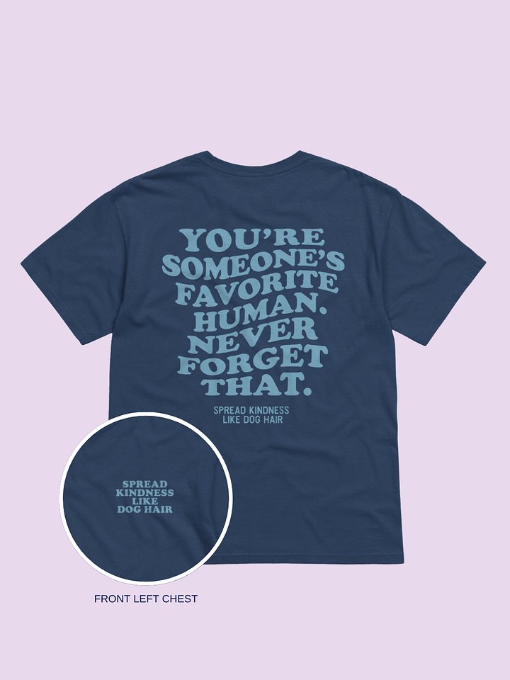 Spread kindness Like Dog Hair Blue Font product image (1)