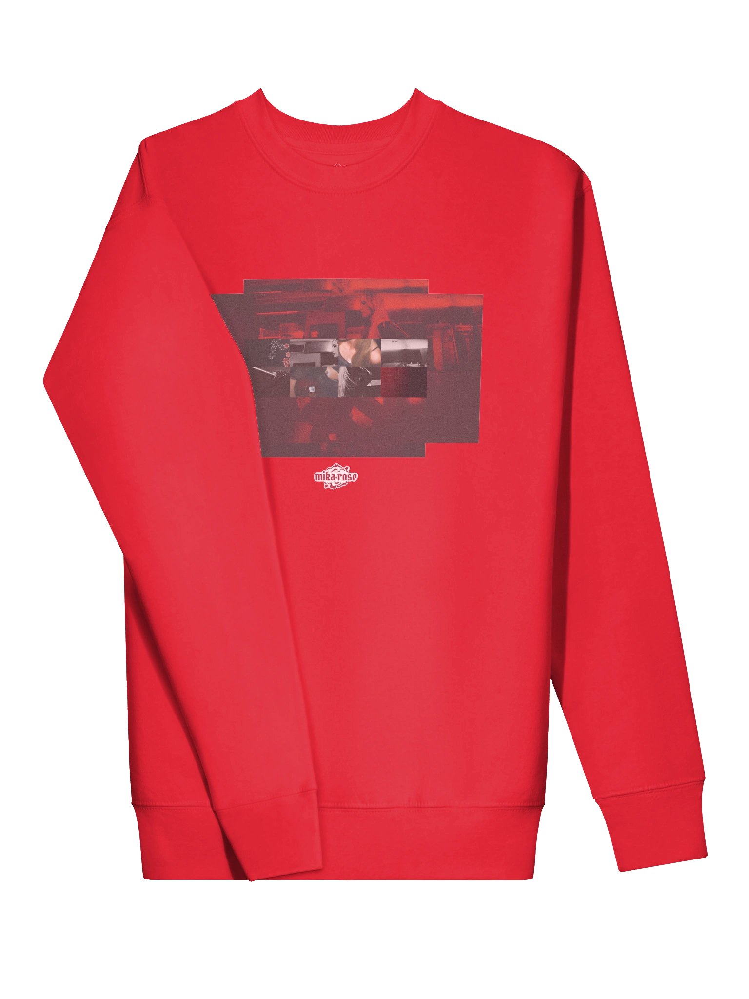 red geometry sweatshirt product image (11)