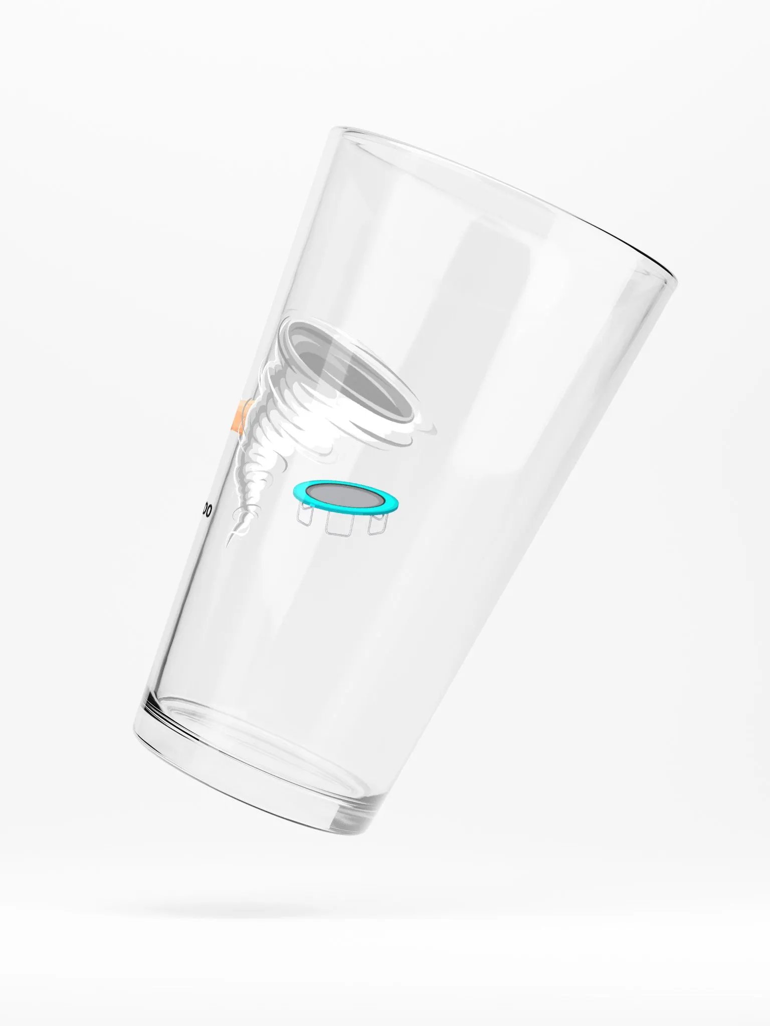 Drunk Tornado Pint Glass (16oz) product image (5)