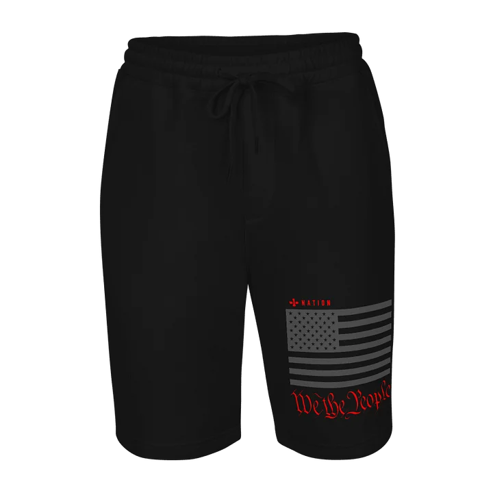 We The People Red Onyx Fleece Shorts product image (1)
