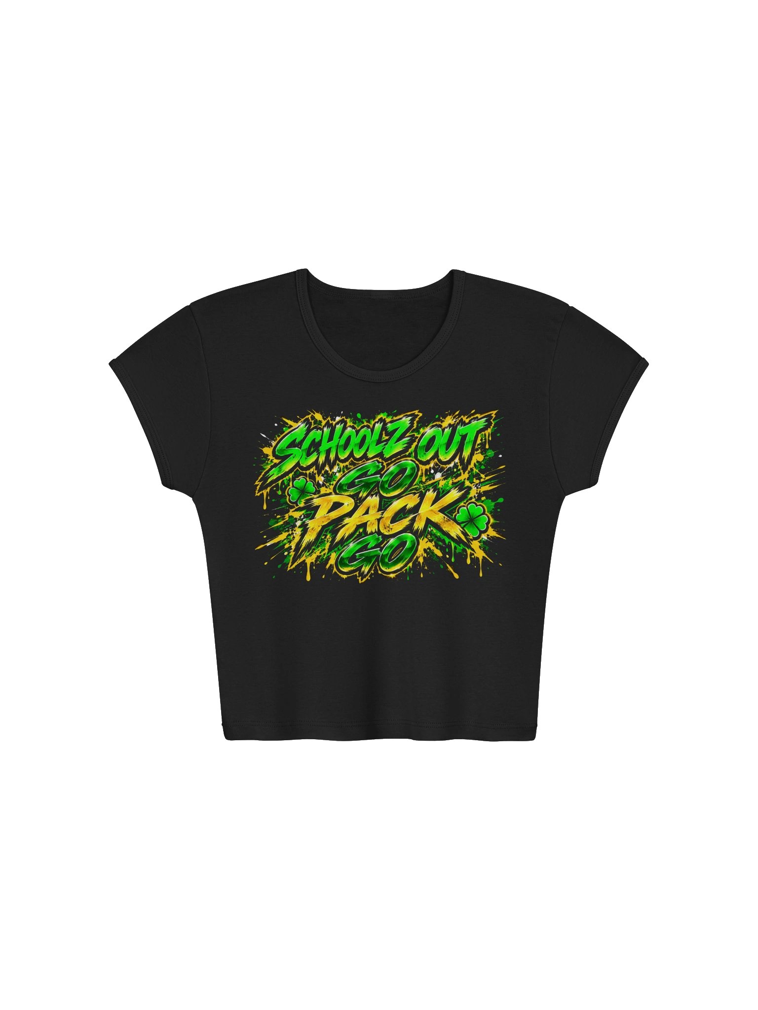 Schoolz Out Lions Crop Top product image (1)