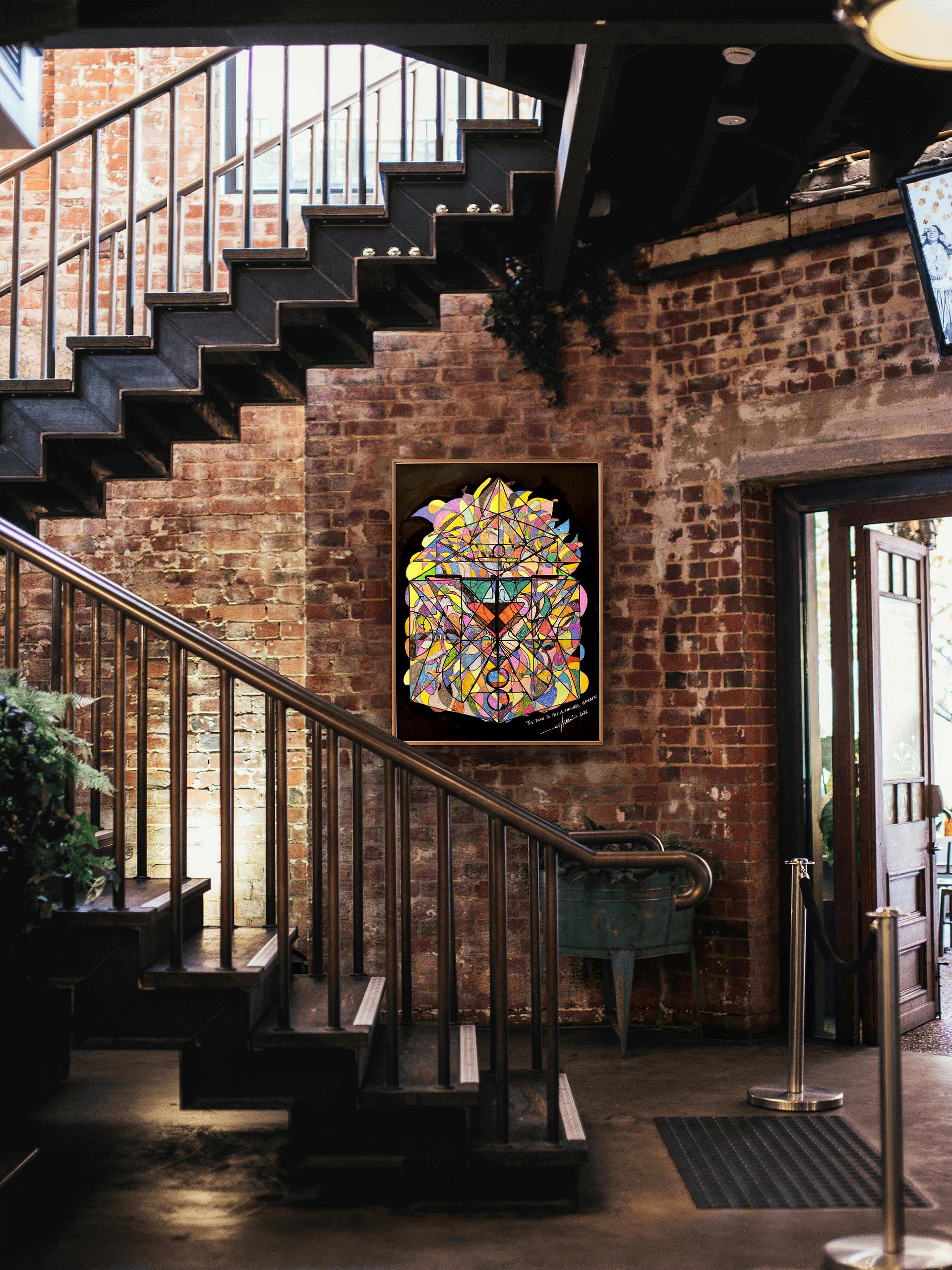 The Door to the Enchanted Garden — Best Price 8×10 product image (6)