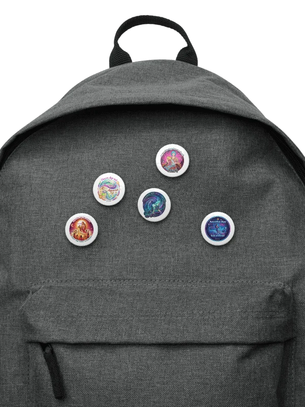 Set of 5 Pins - Style 3 product image (5)