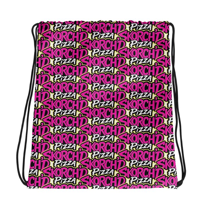 Skorch'd Pizza Drawstring Bag product image (1)
