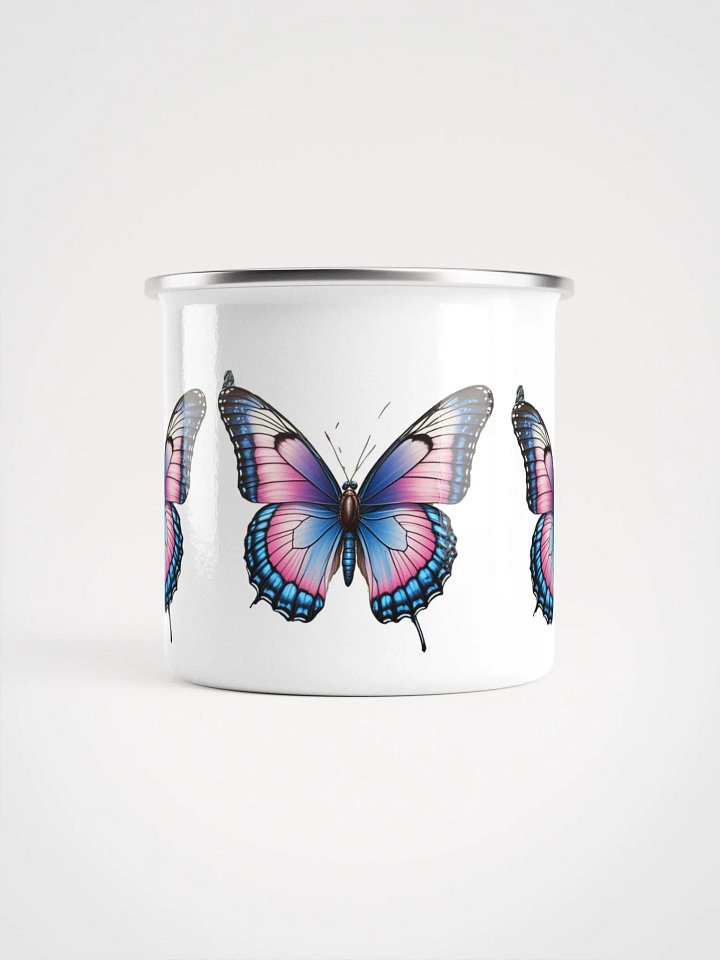 Fluttering Wings Enamel Mug product image (2)