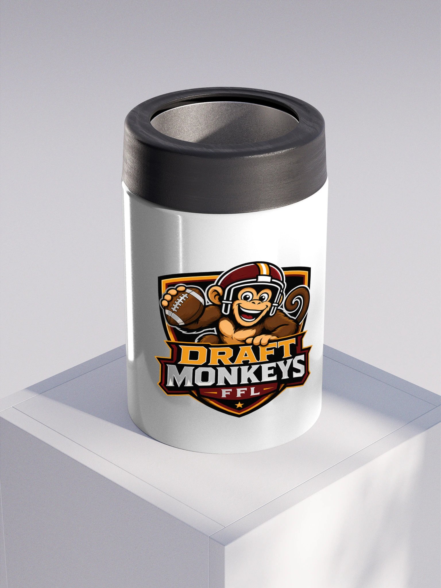 Draft Monkeys FFL Steel Koozie product image (3)
