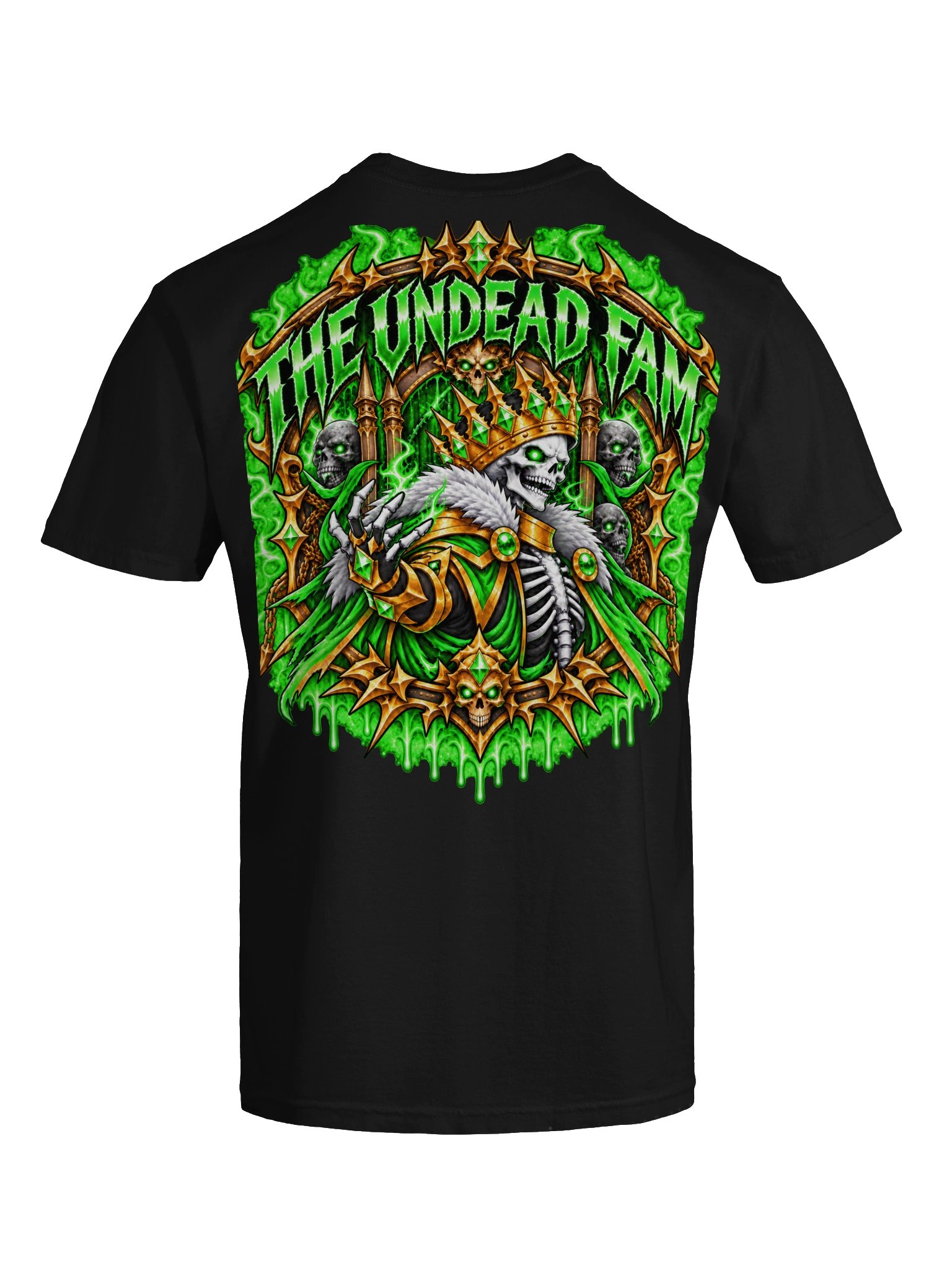Undead and Unbothered Tee (Green) product image (11)