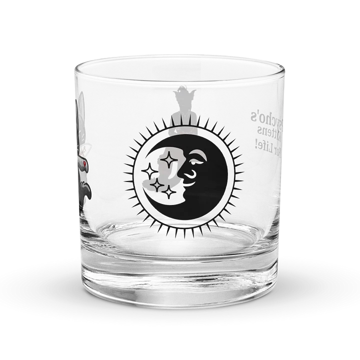 Psycho’s Kittens Rocks Glass product image (2)