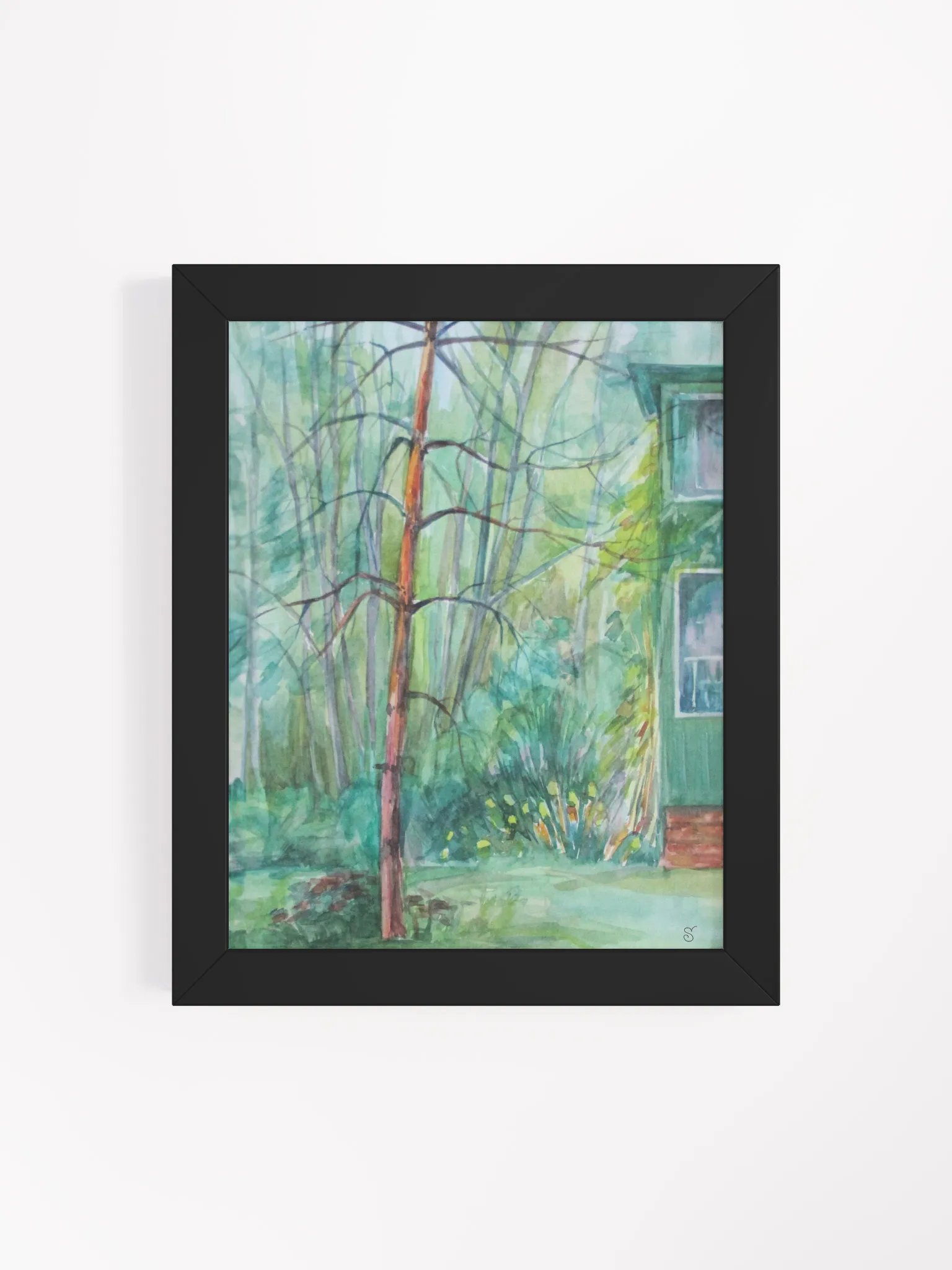 Verdant Haven Framed Poster - Forest Dacha product image (10)