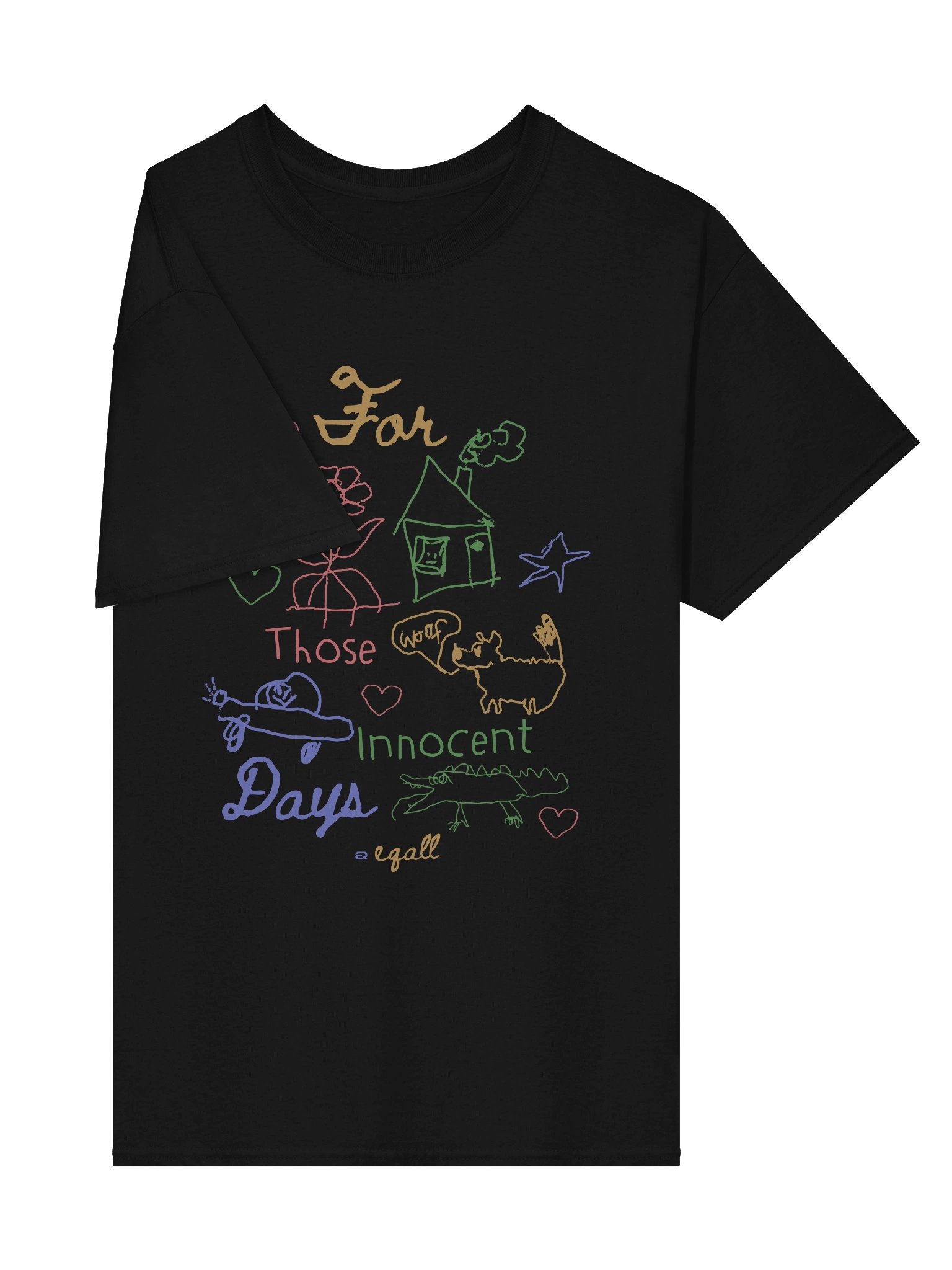Those Innocent Days_Cotton Unisex Gildan T-shirt EQALL® Originals product image (78)