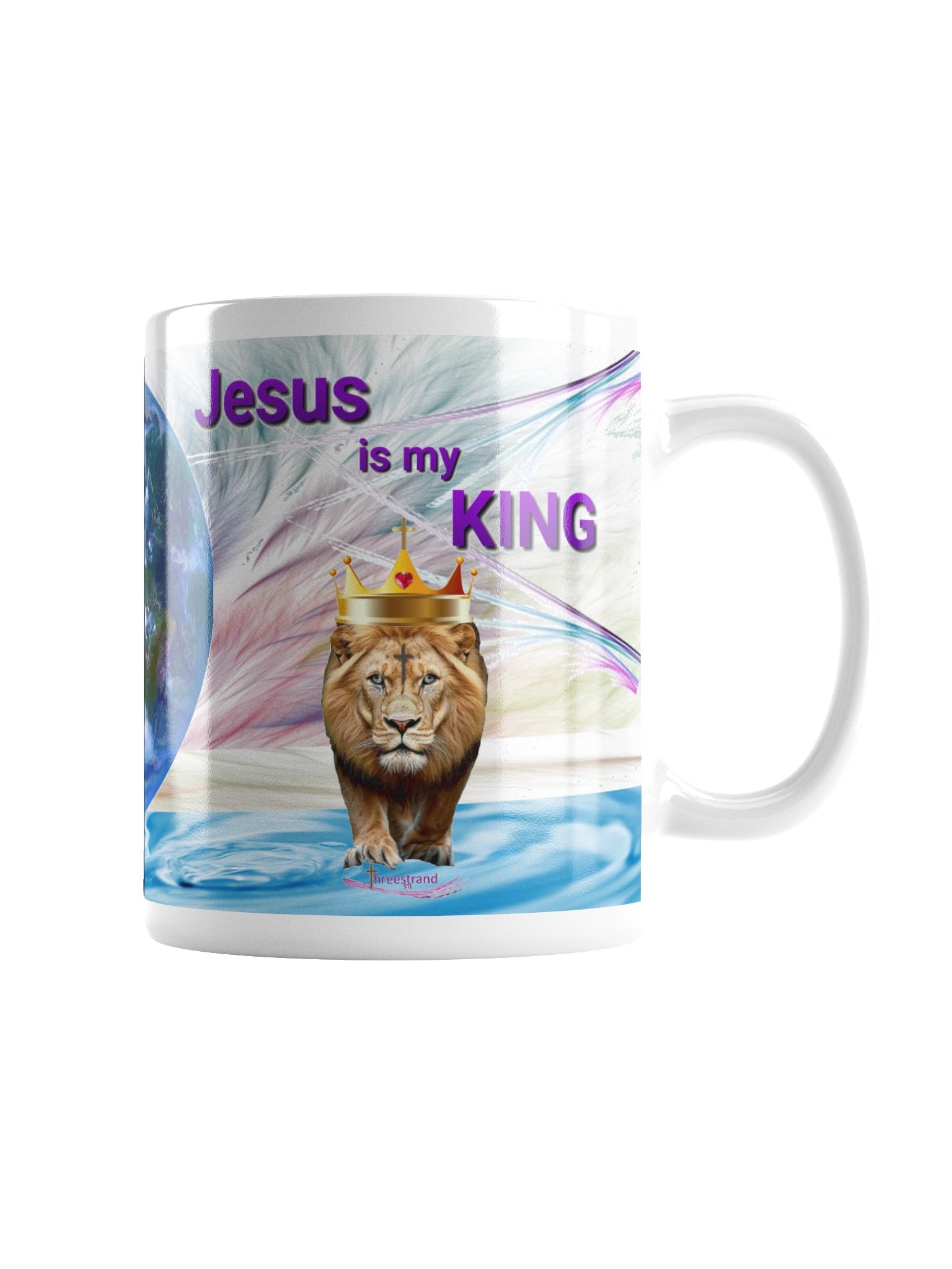 Jesus is my KING - Mug - White product image (2)
