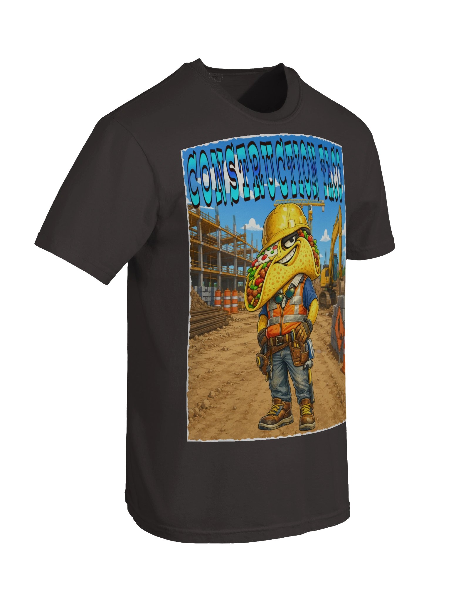 Construction Taco Heavyweight Tee The Taco family product image (46)