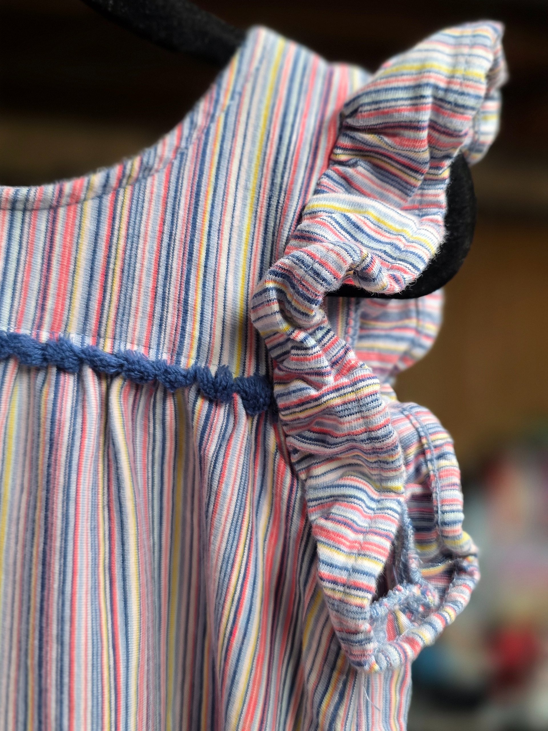 TEA - Size 4 - USED - Stripes dress product image (6)