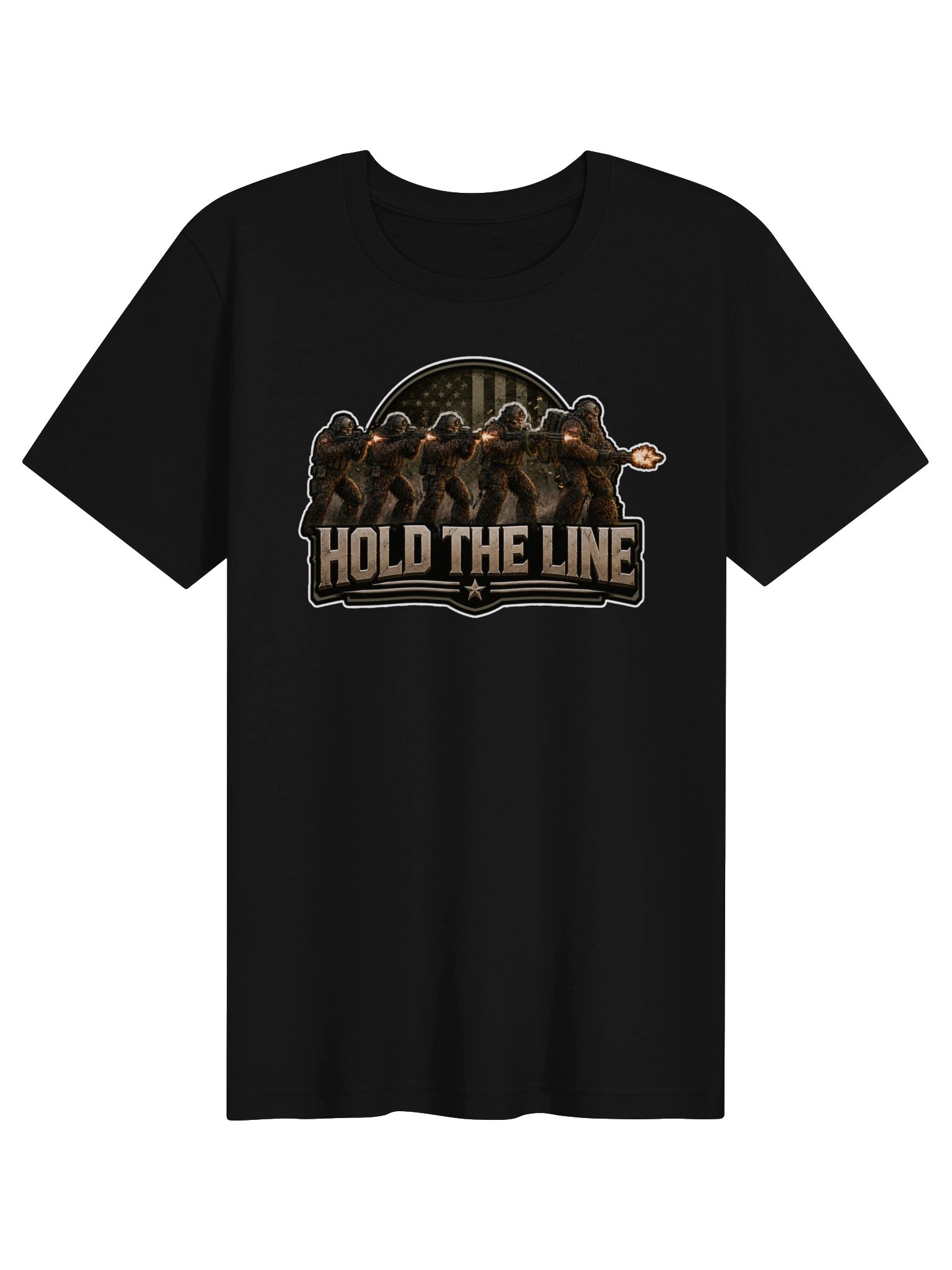 Hold the Line Tactical Graphic Tee product image (5)