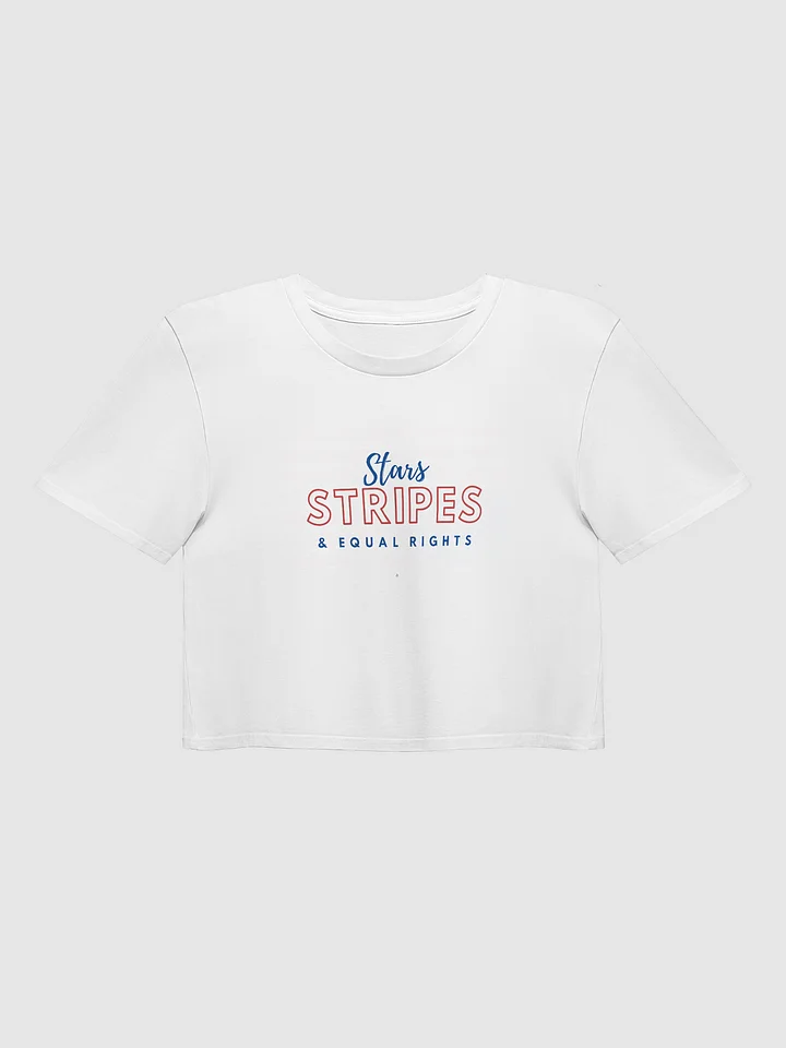 Stars, Stripes & Equal Rights Cropped Tee product image (1)