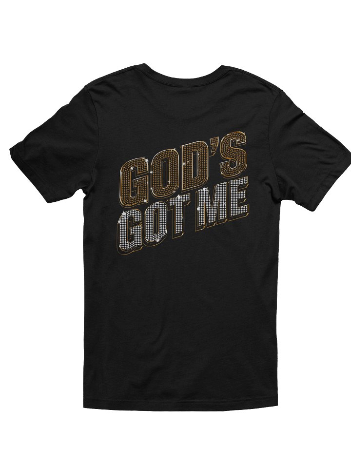 God's Got Me - Divine Glitter: Bella+Canvas Supersoft T-Shirt product image (2)