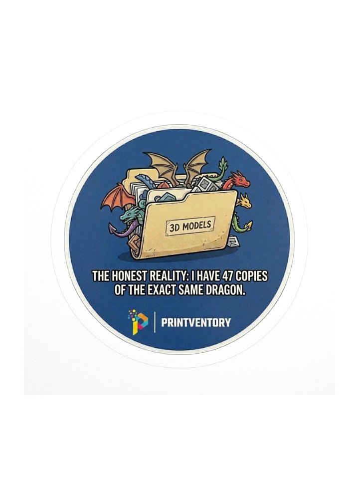 Honest Reality Printventory Sticker product image (1)