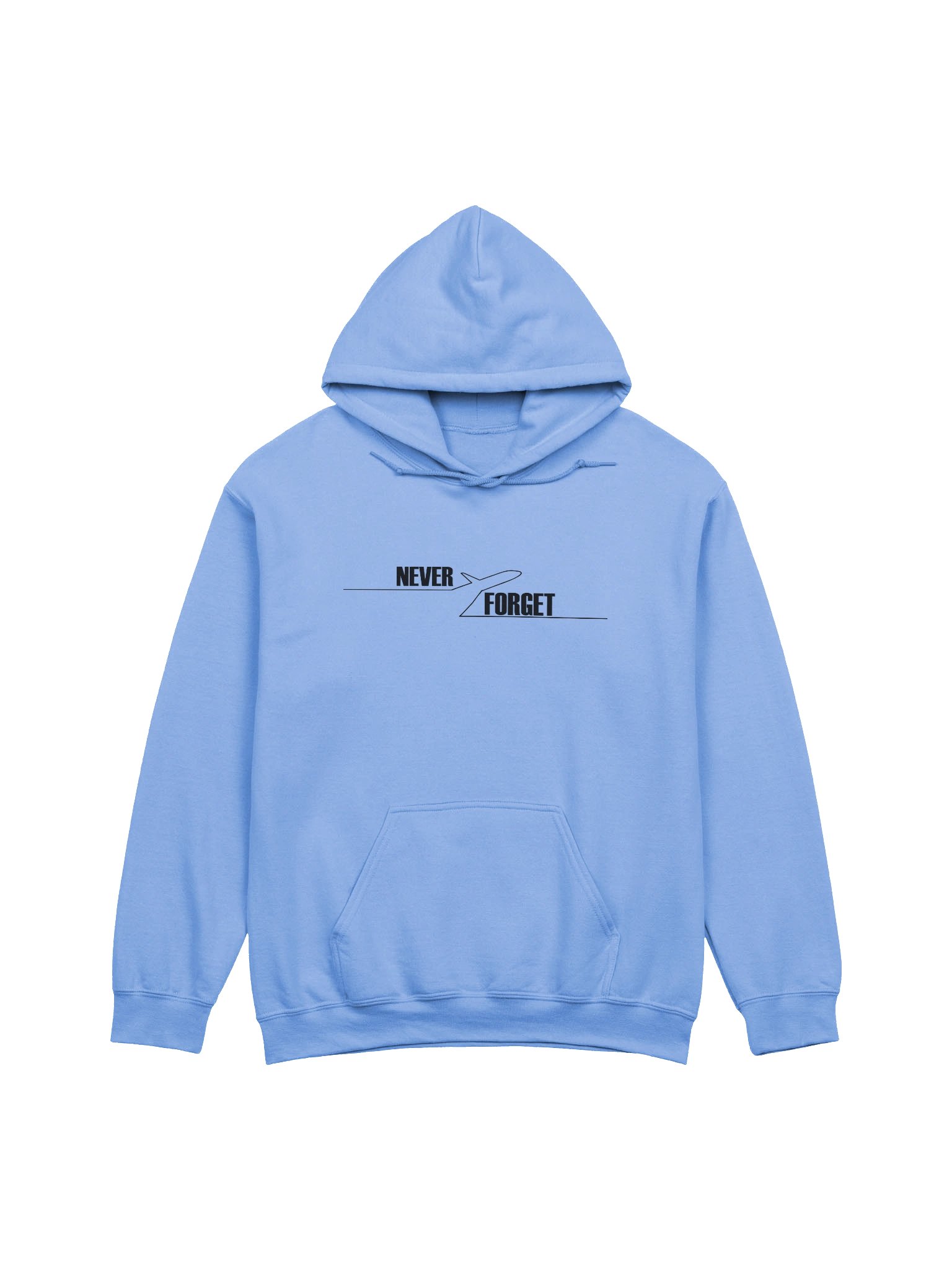 NEVER FORGET SPIRIT AIRLINES 🙏🏾🕊️✨ — HOODIE (LIGHT + FULL) product image (1)