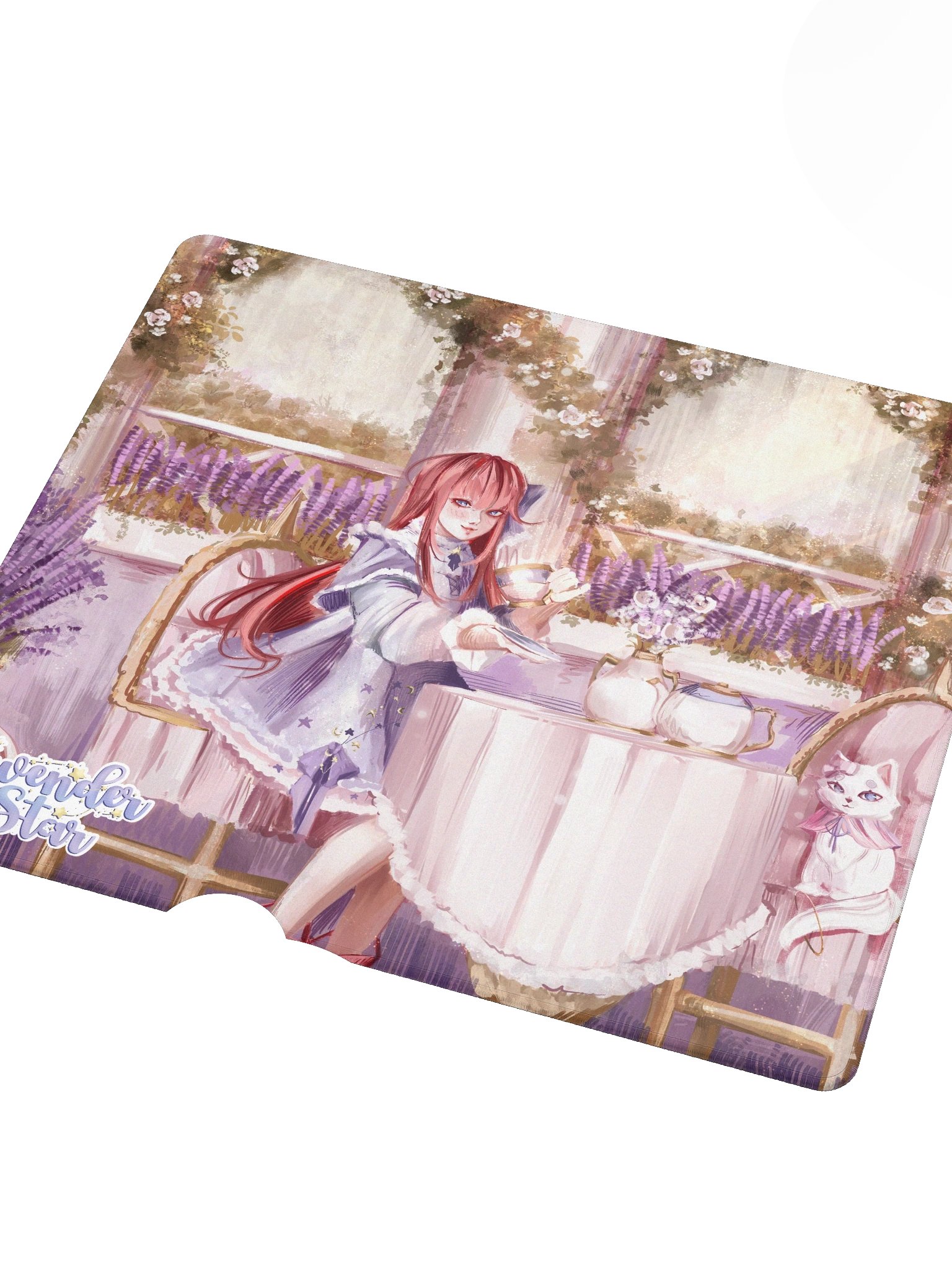 Lavender Star Mousepad product image (6)