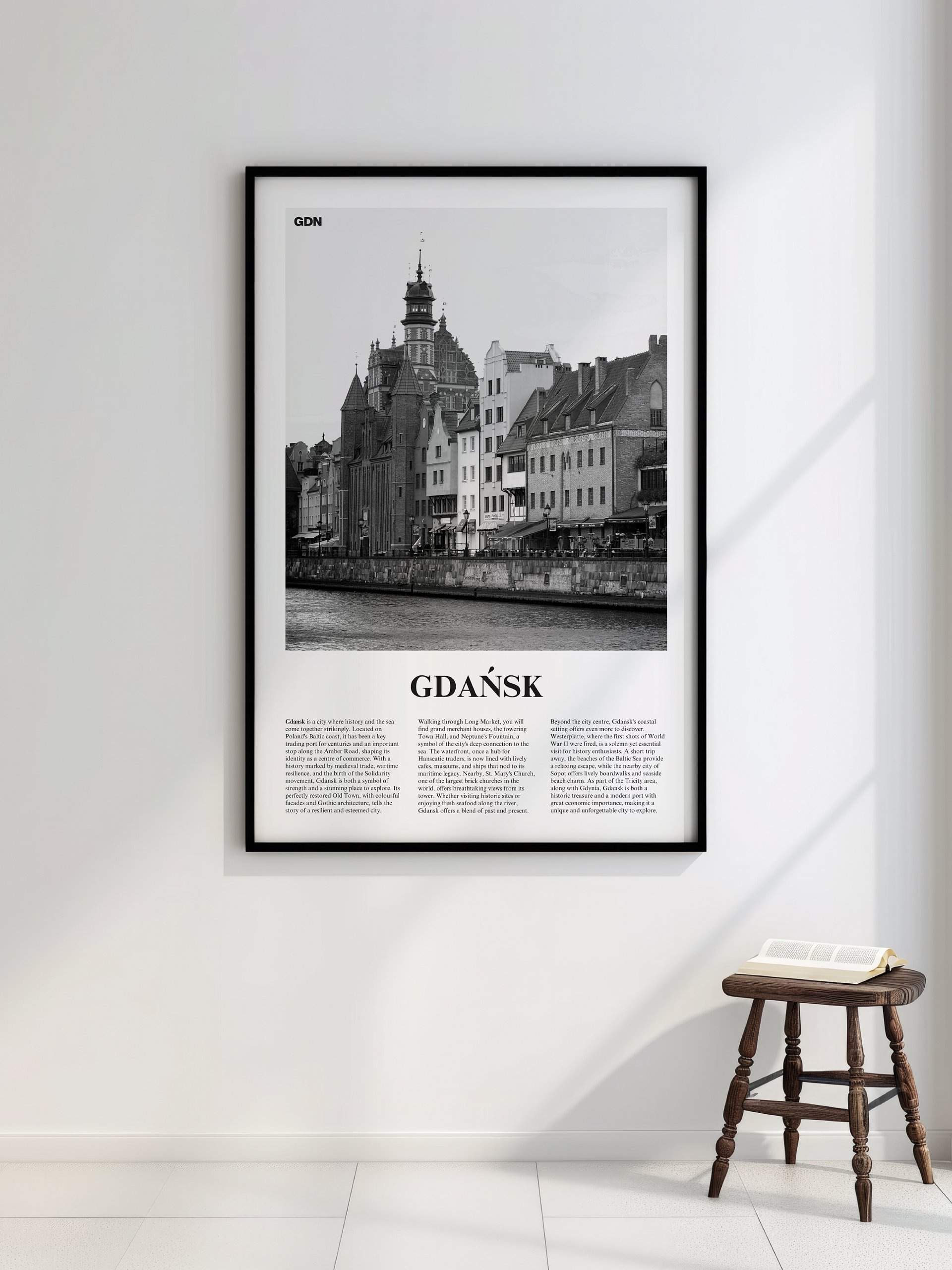 Gdansk 02 Newspaper Poster product image (2)