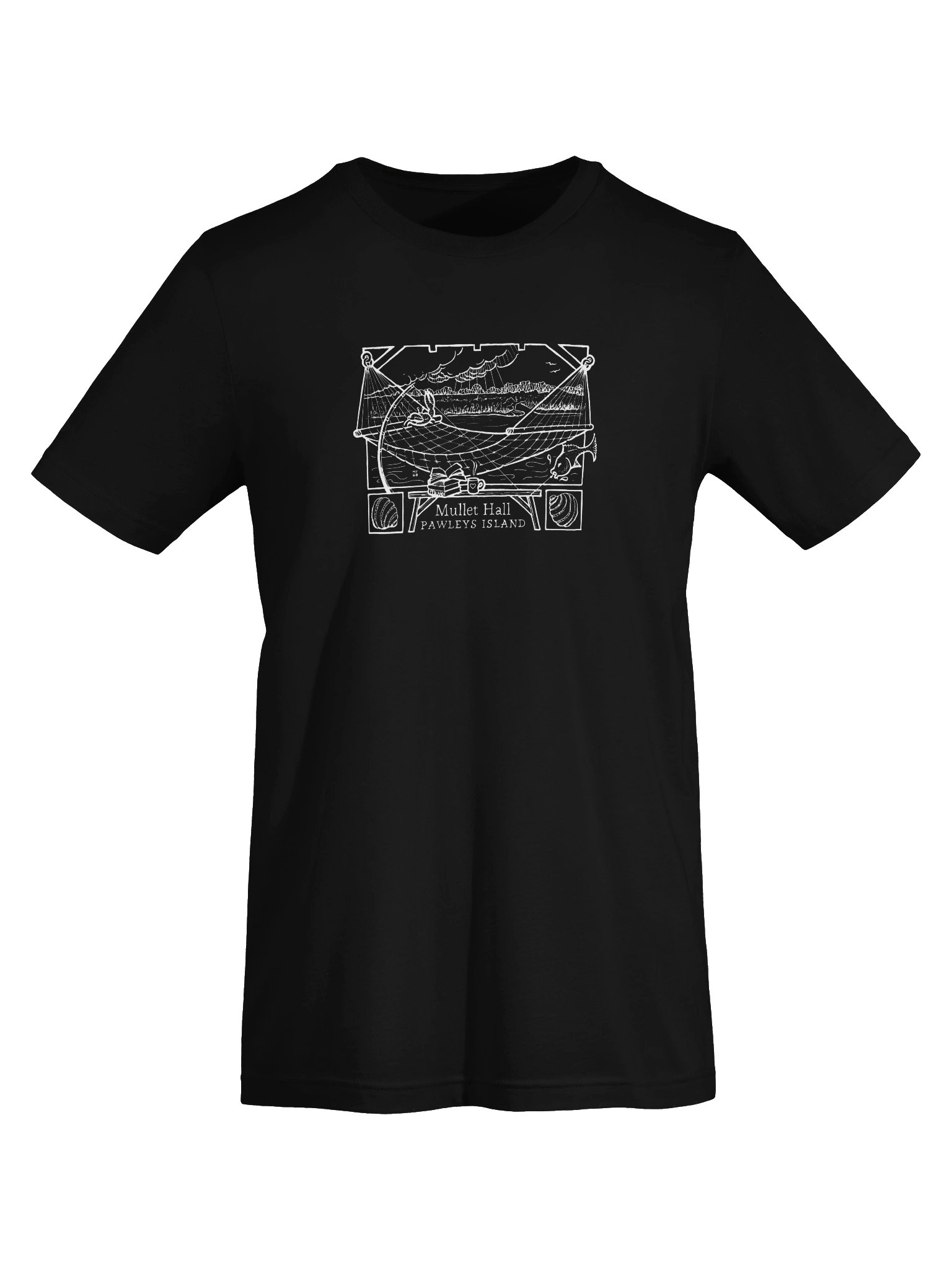 Mullet Hall, Pawleys Island Tee — Dark product image (19)
