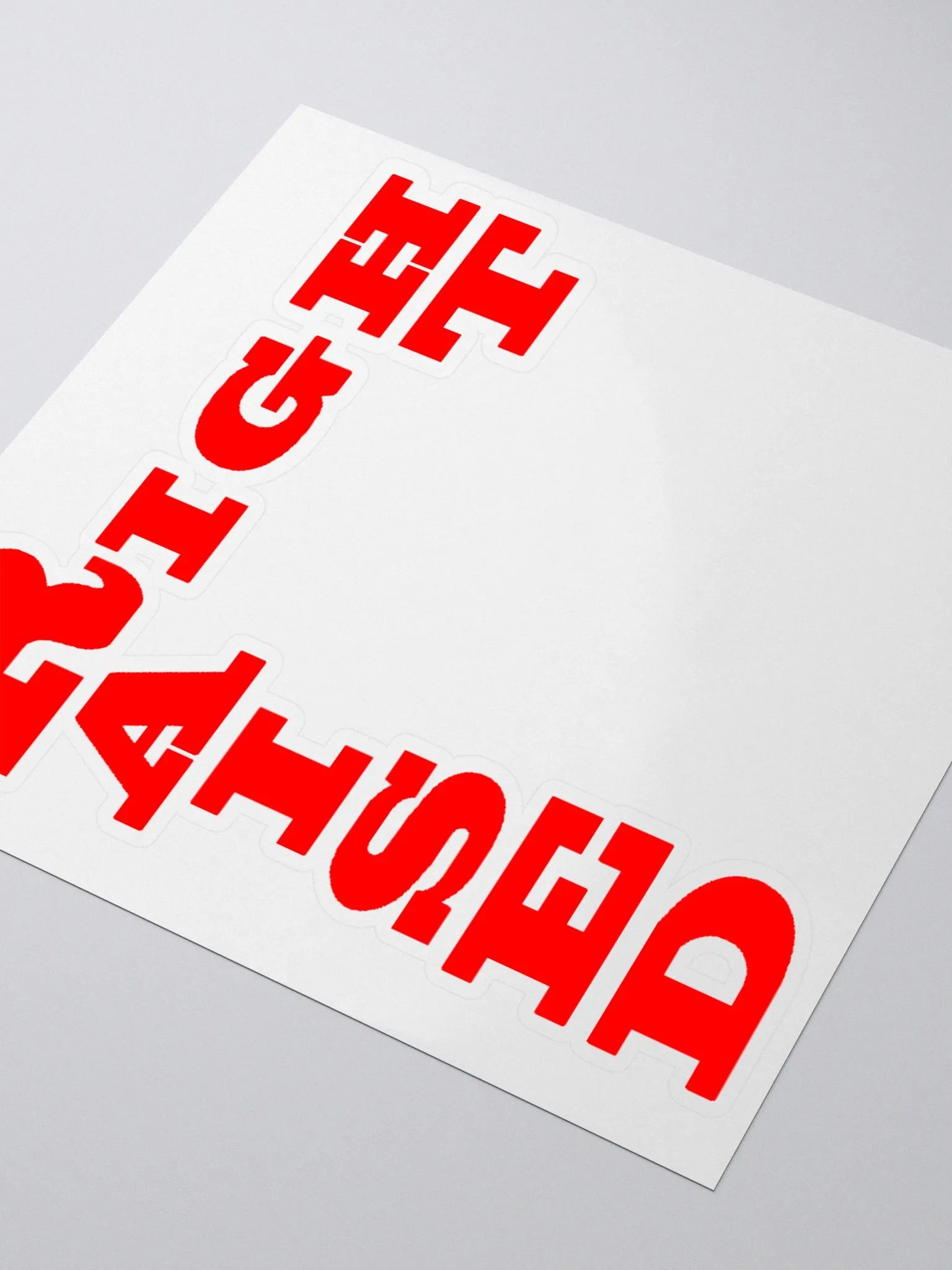 Raised Right Sticker product image (7)