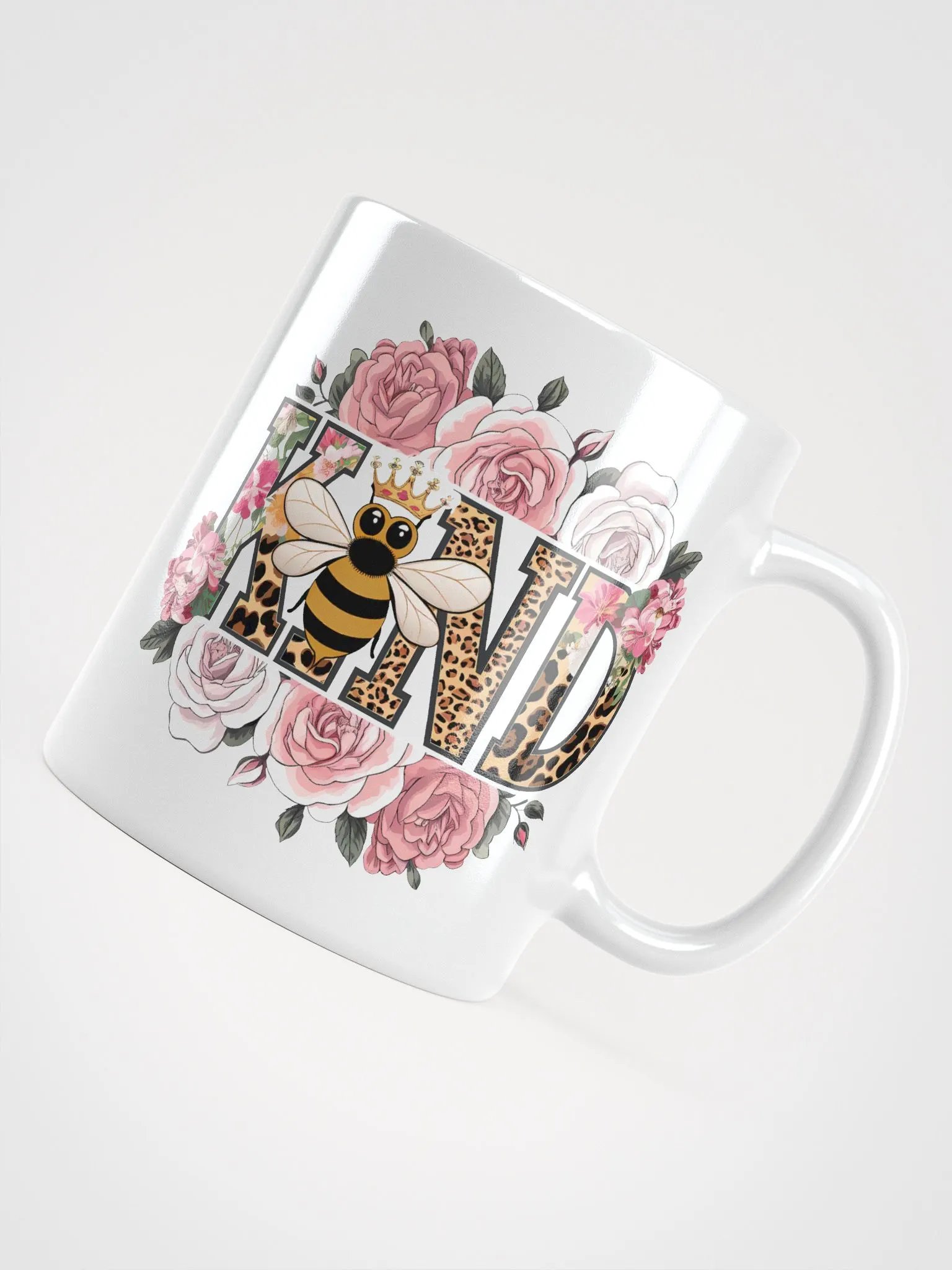 KIND Crown & Bee White Mug product image (4)