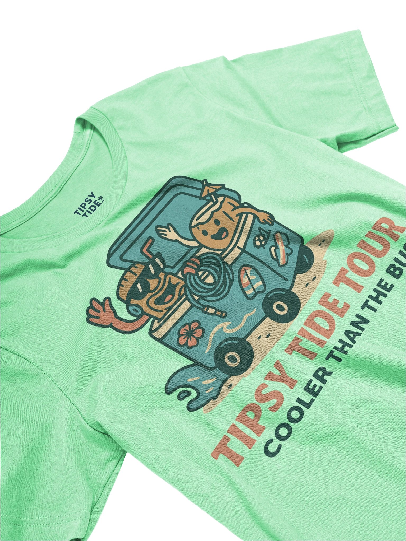Tipsy Tide Tours Cooler T-Shirt product image (2)