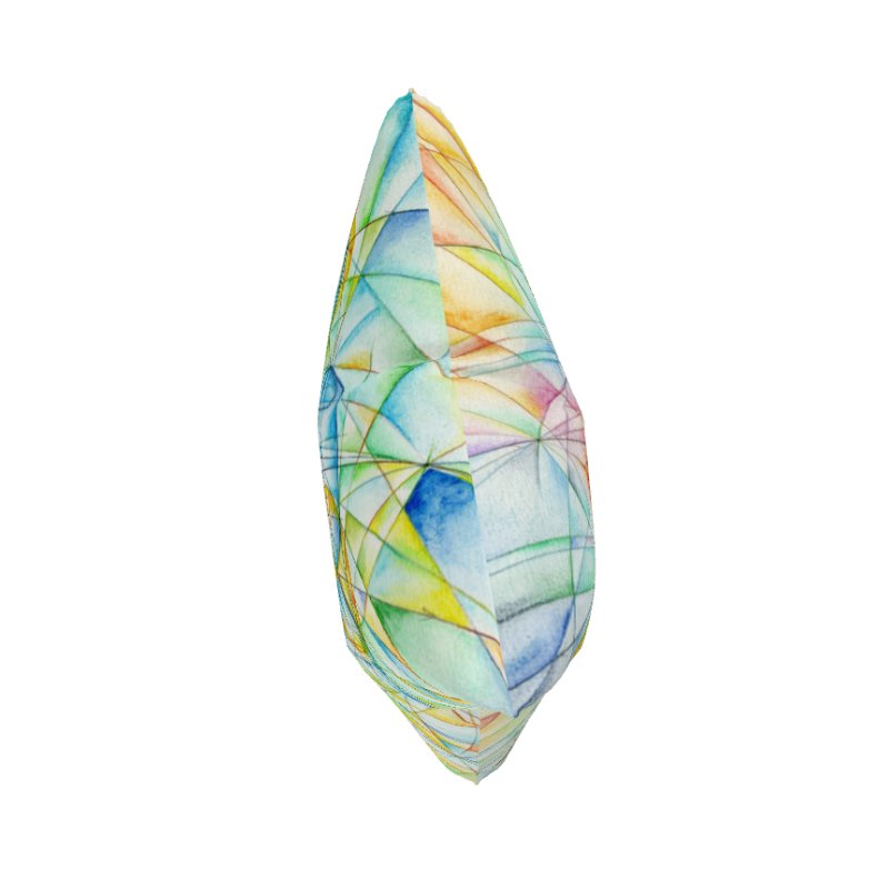 Poinsot's Paper Spaceship 1+2 - Physics of the Gyroscope Pillow product image (4)