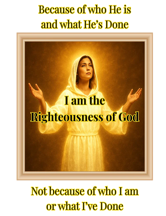 I am the Righteousness of God (Female)