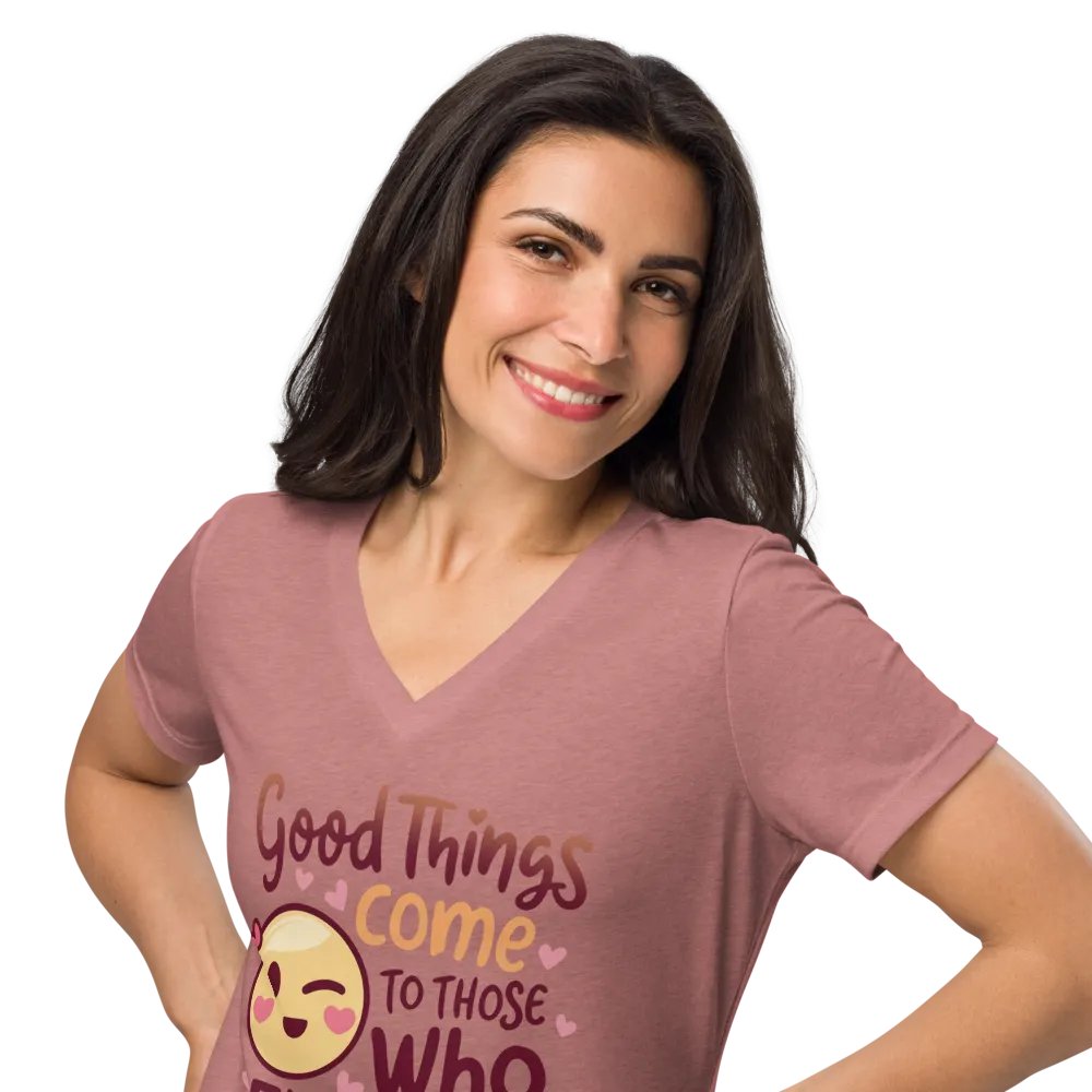Good Things Flirt V neck shirt product image (22)