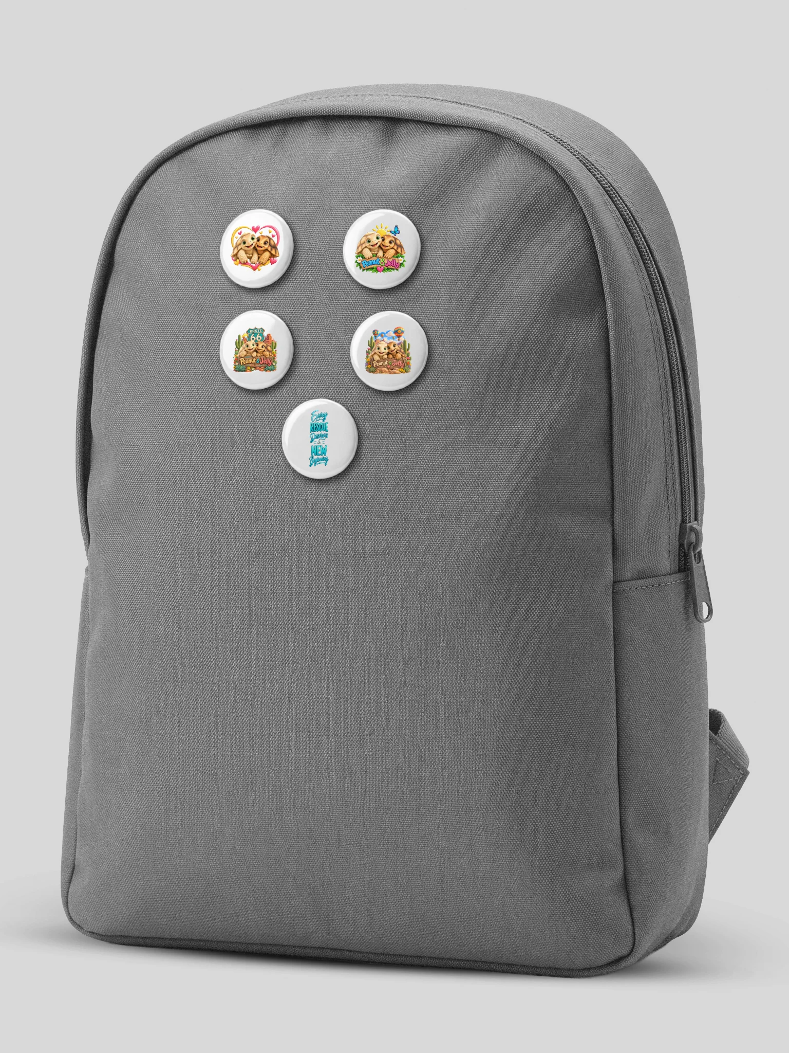 Peanut & Jelly’s Love and Adventure Button Pin Set product image (14)