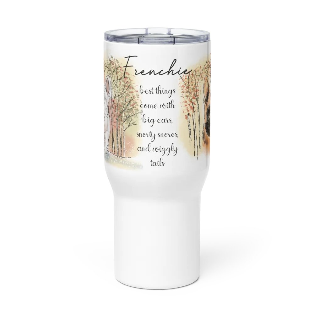 Frenchie Best Things Travel Mug product image (4)