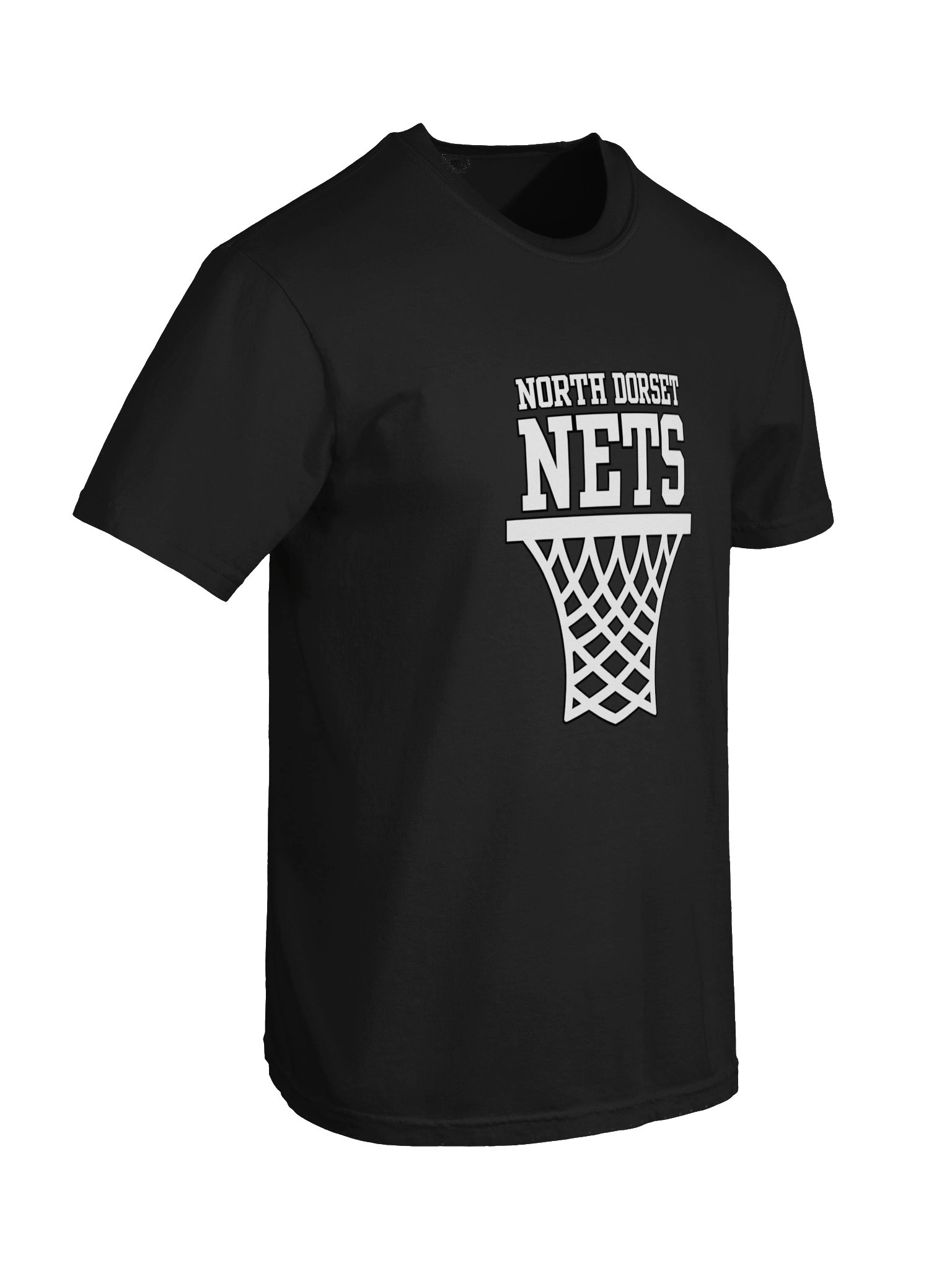 North Dorset Nets Bold Basketball Tee product image (6)